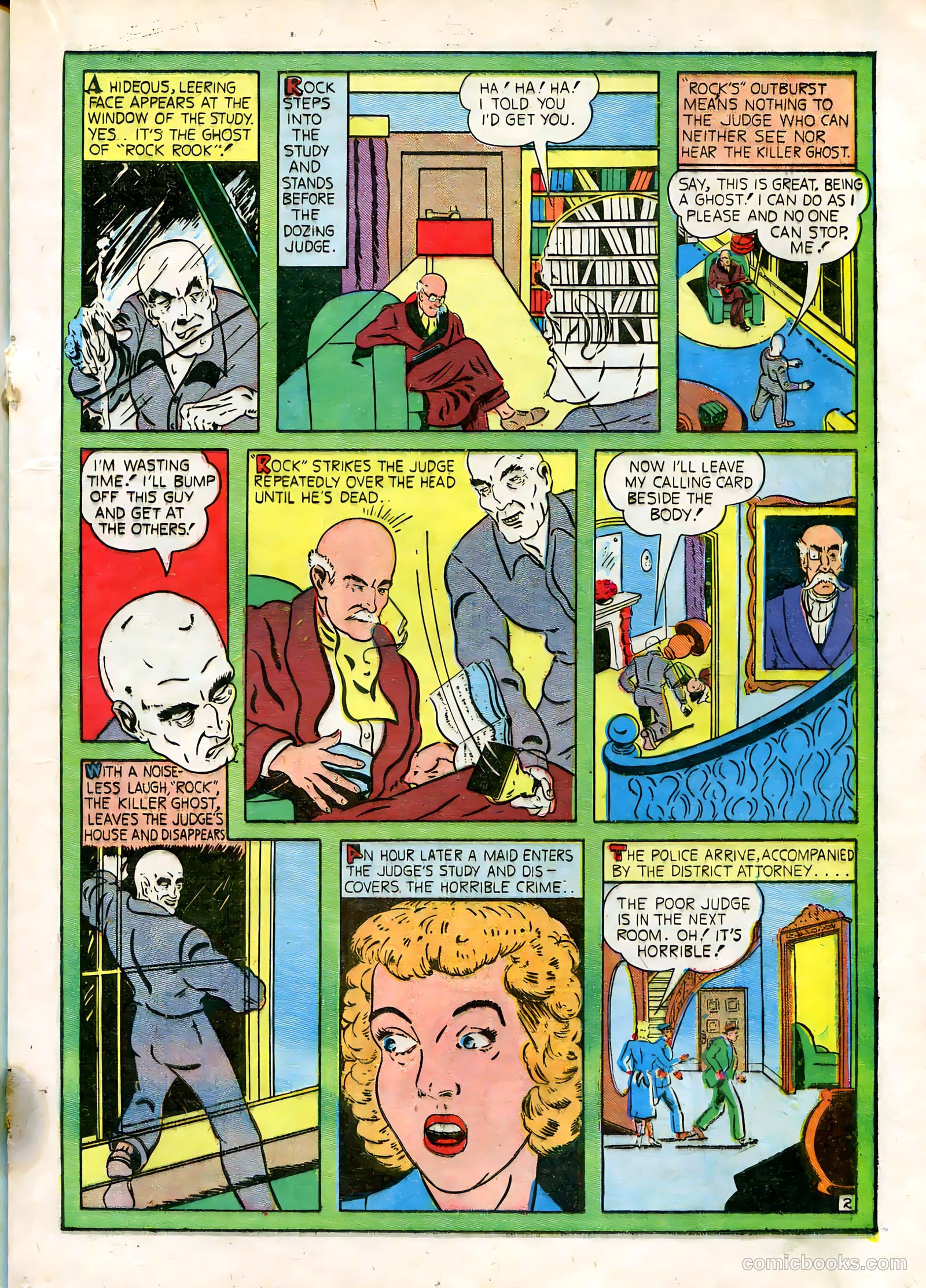 Blue Bolt #1 (1940) — page 34 of 69