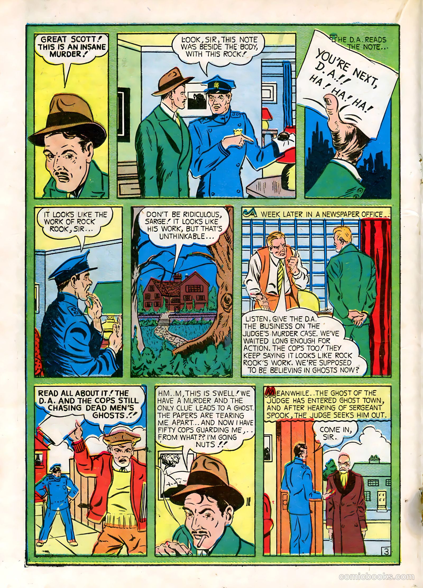 Blue Bolt #1 (1940) — page 35 of 69