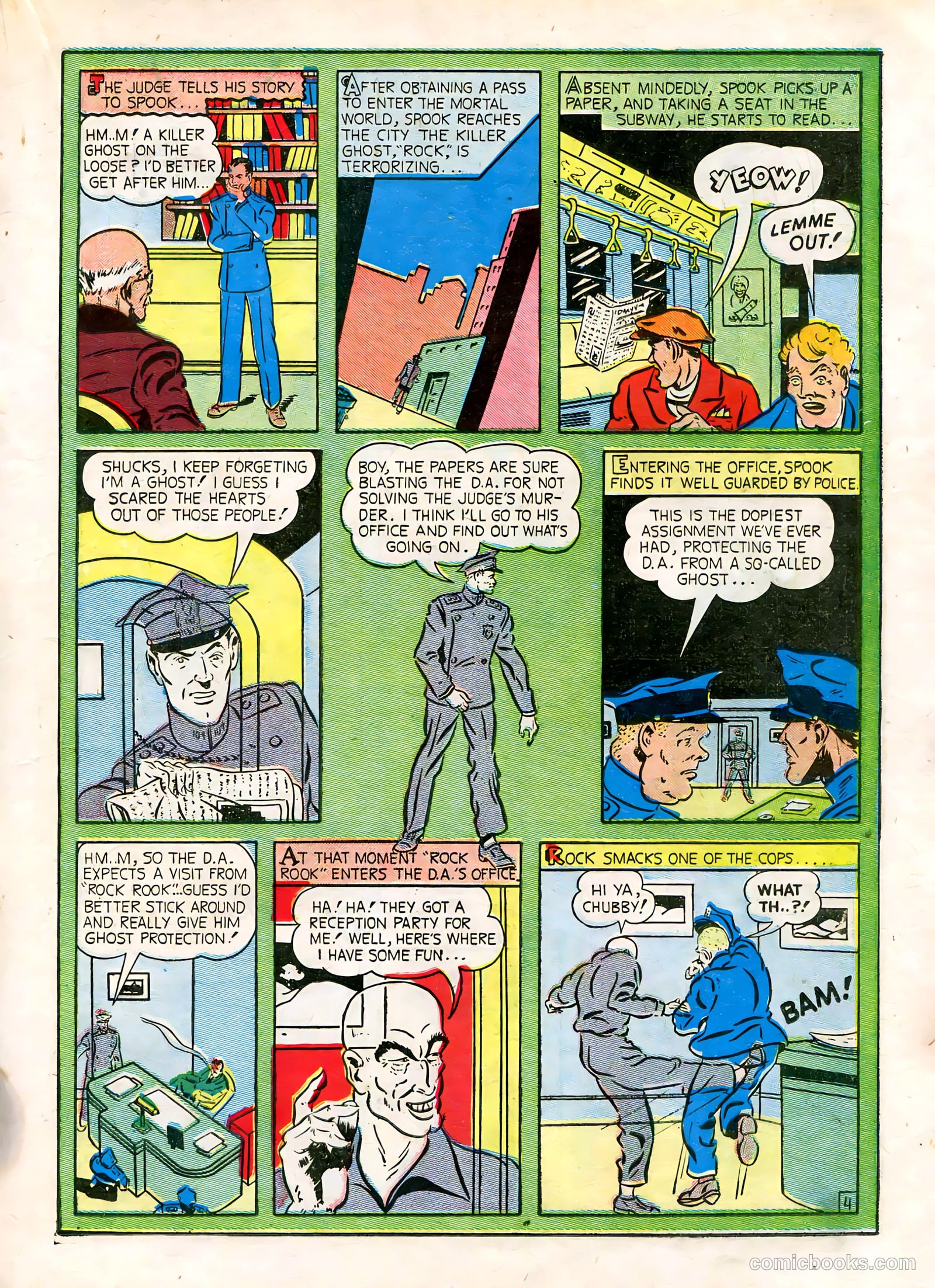 Blue Bolt #1 (1940) — page 36 of 69
