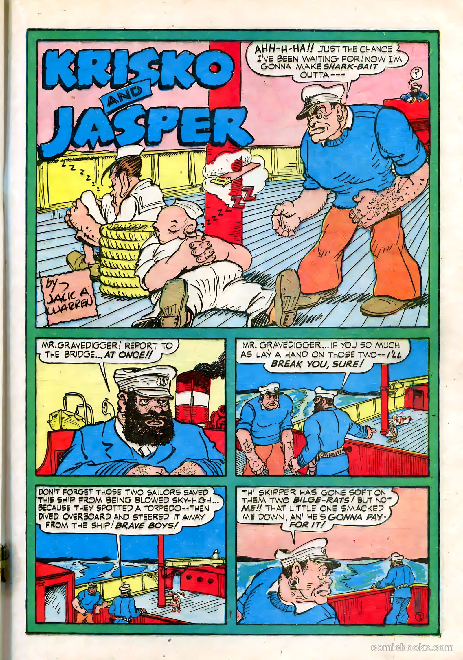 Blue Bolt #1 (1940) — page 42 of 69