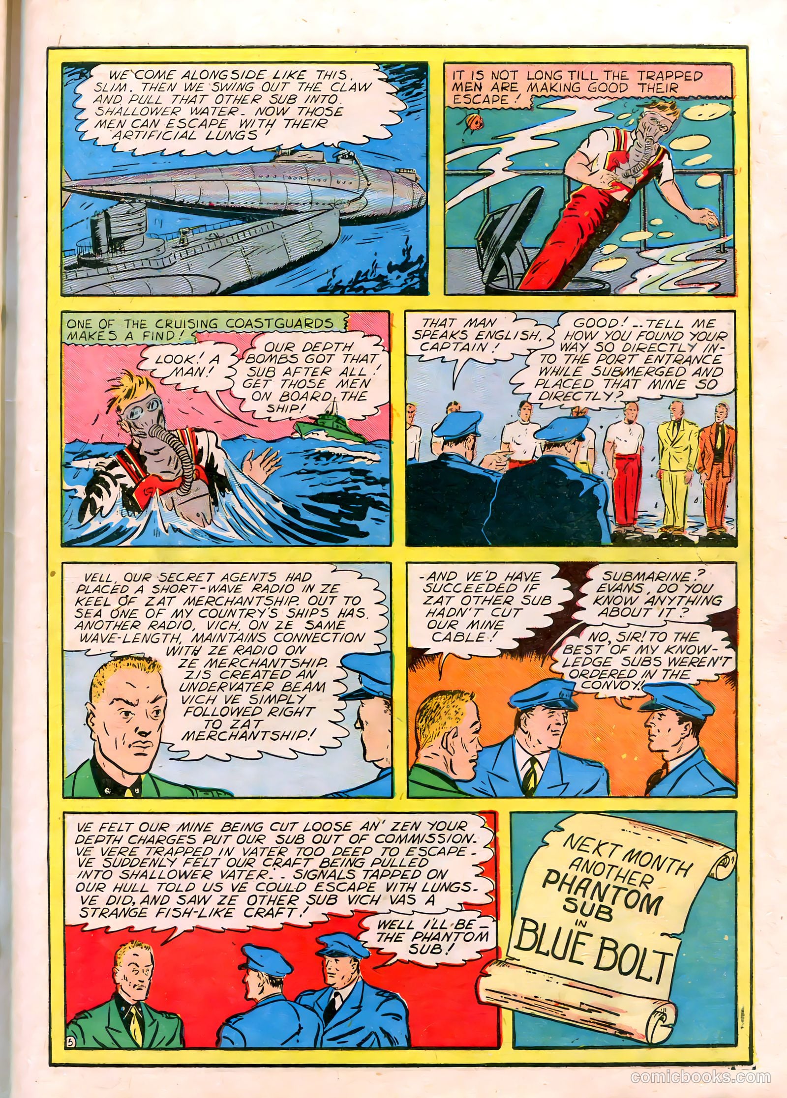 Blue Bolt #1 (1940) — page 54 of 69