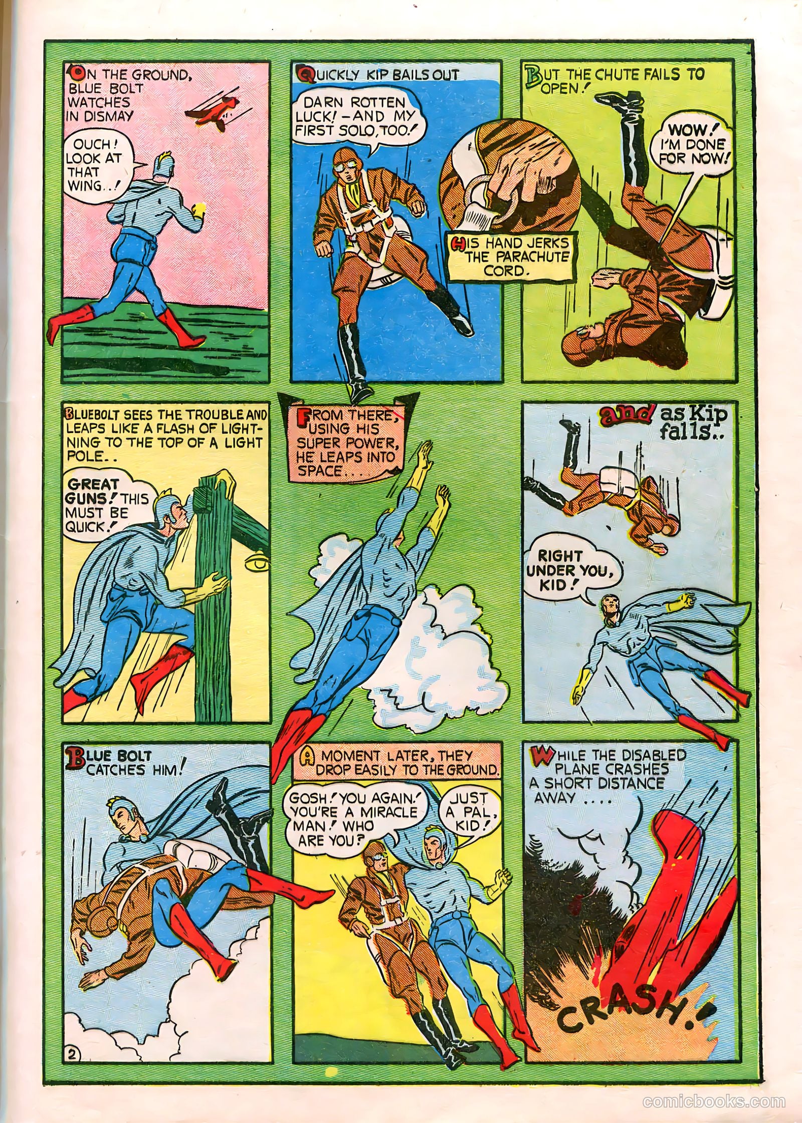 Blue Bolt #1 (1940) — page 56 of 69
