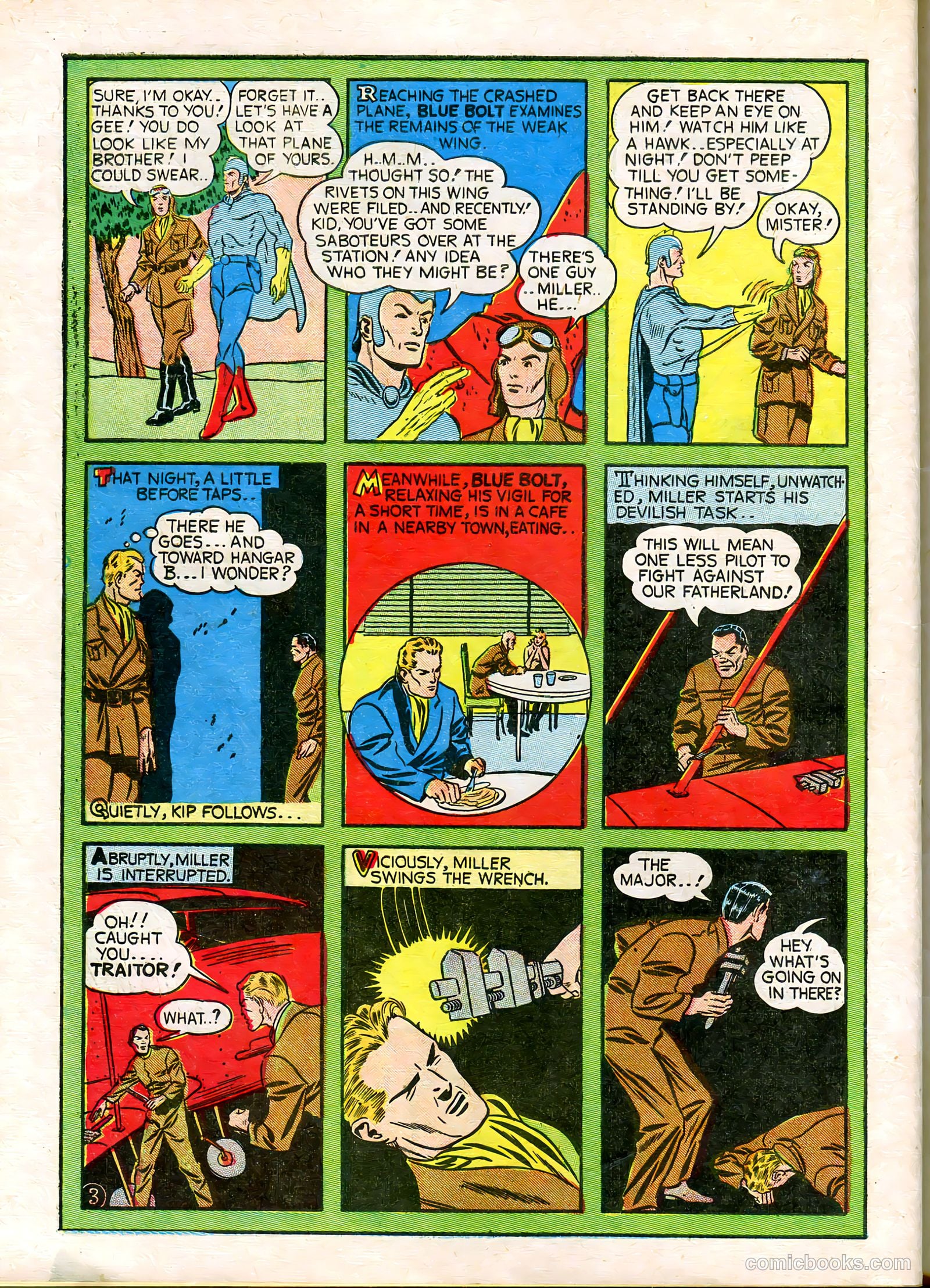 Blue Bolt #1 (1940) — page 57 of 69