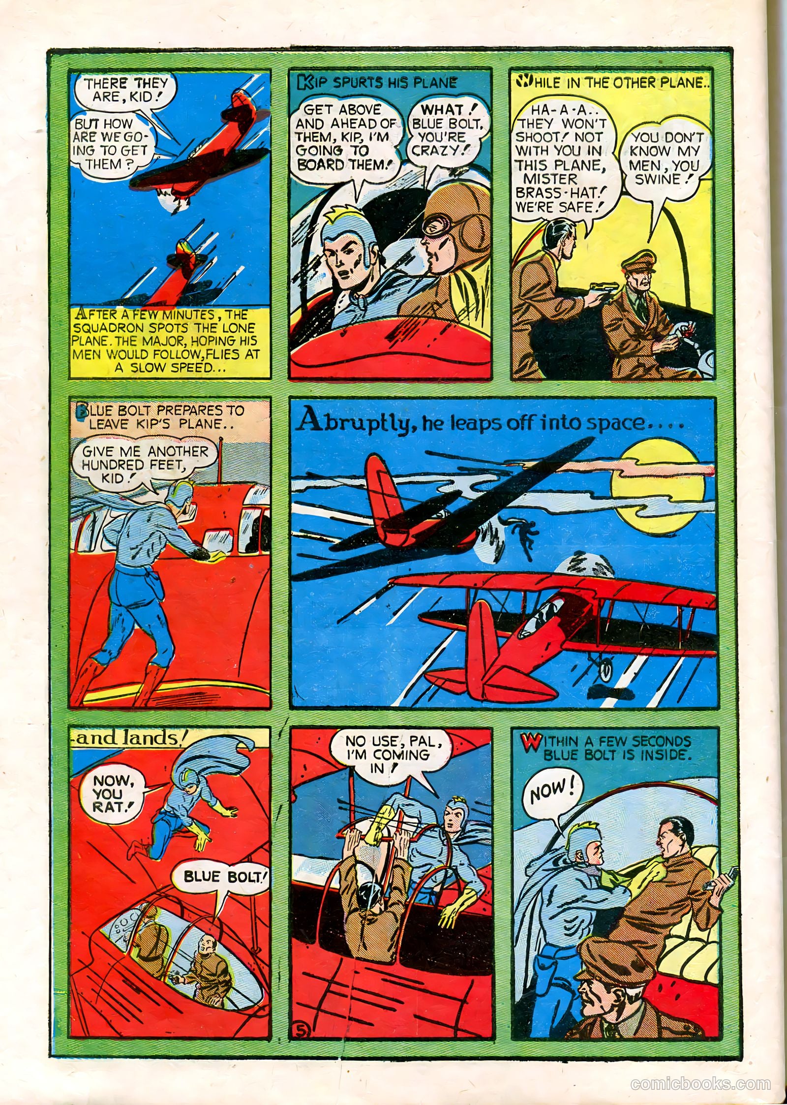 Blue Bolt #1 (1940) — page 59 of 69