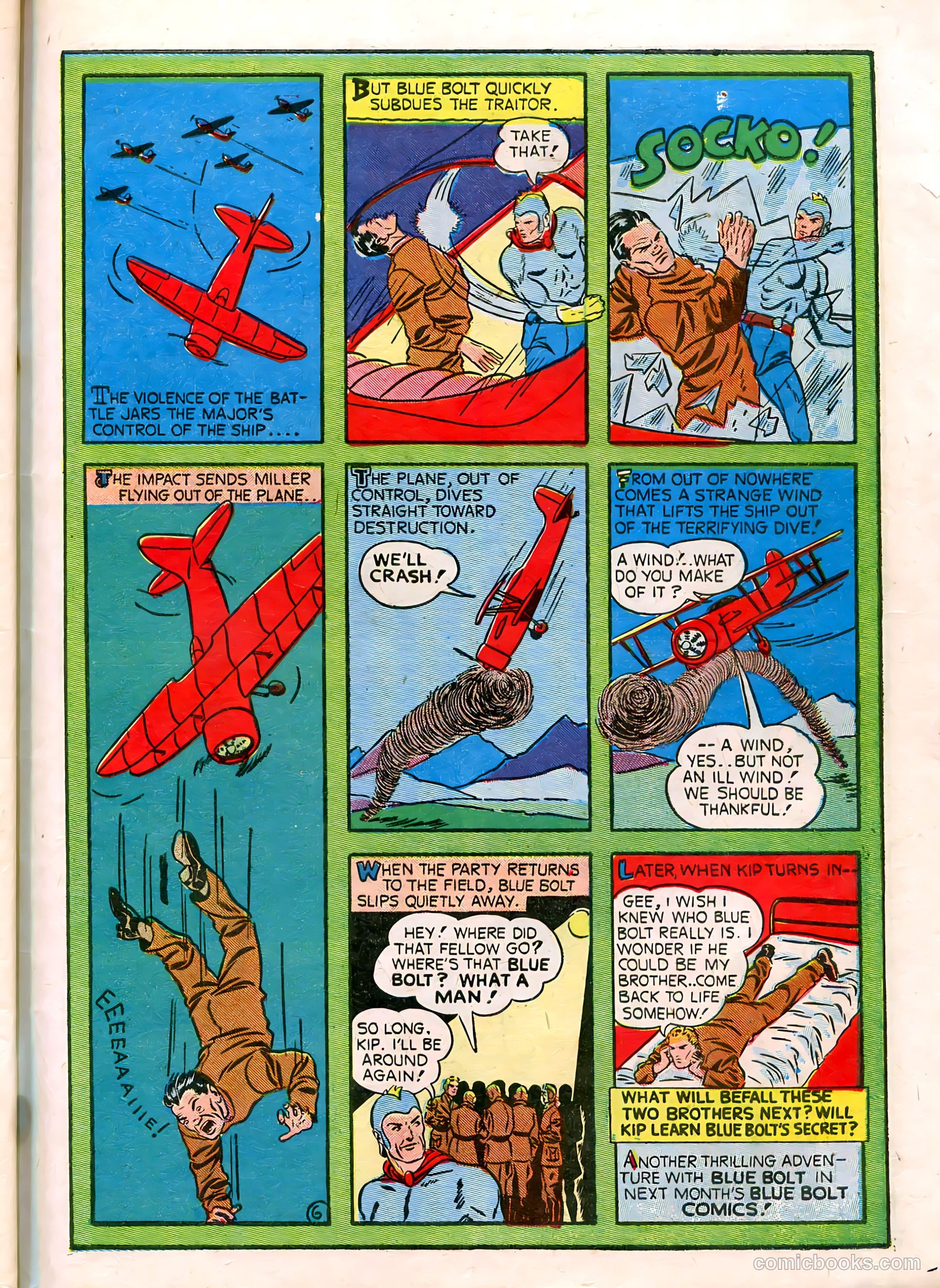 Blue Bolt #1 (1940) — page 60 of 69