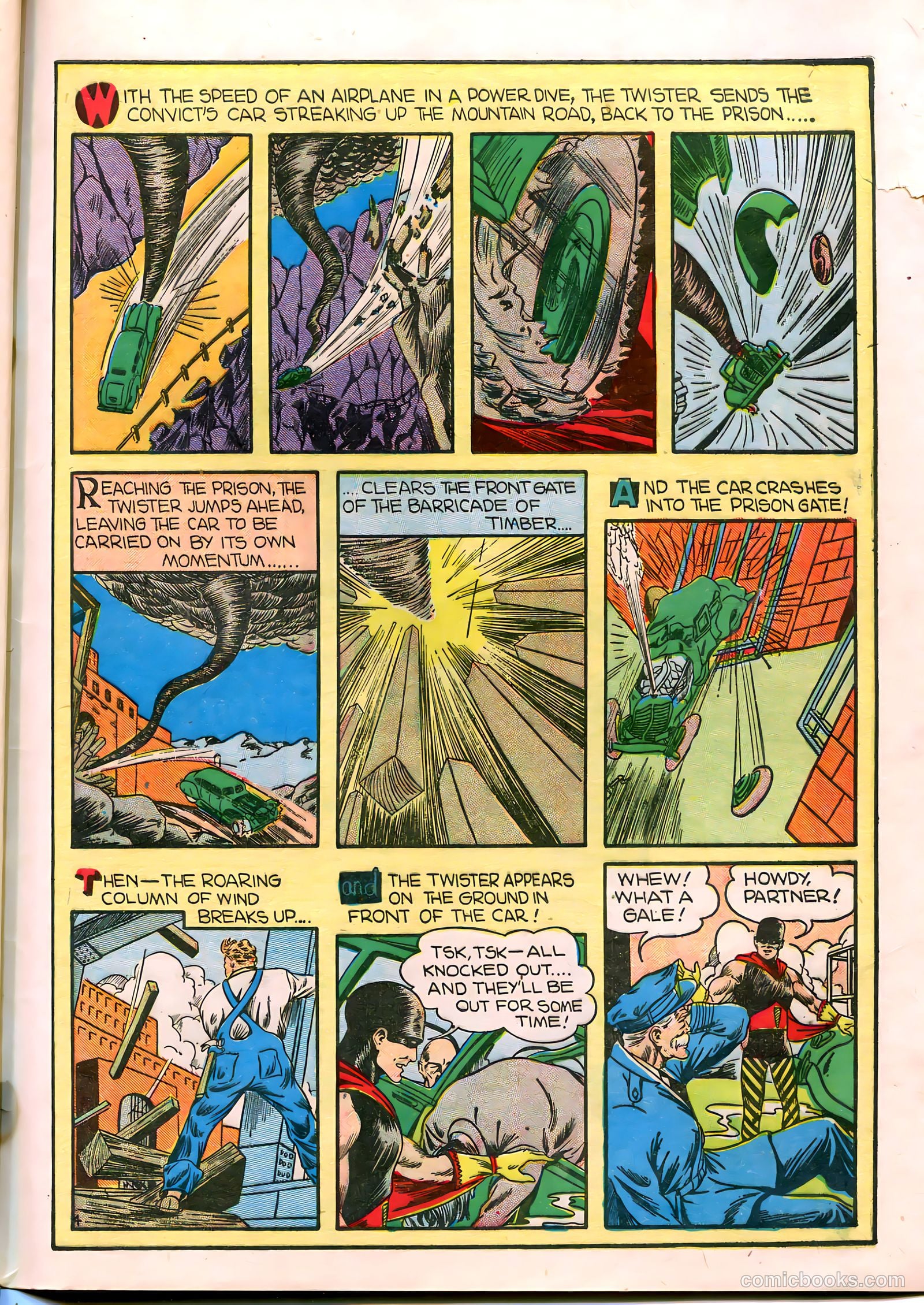 Blue Bolt #1 (1940) — page 64 of 69