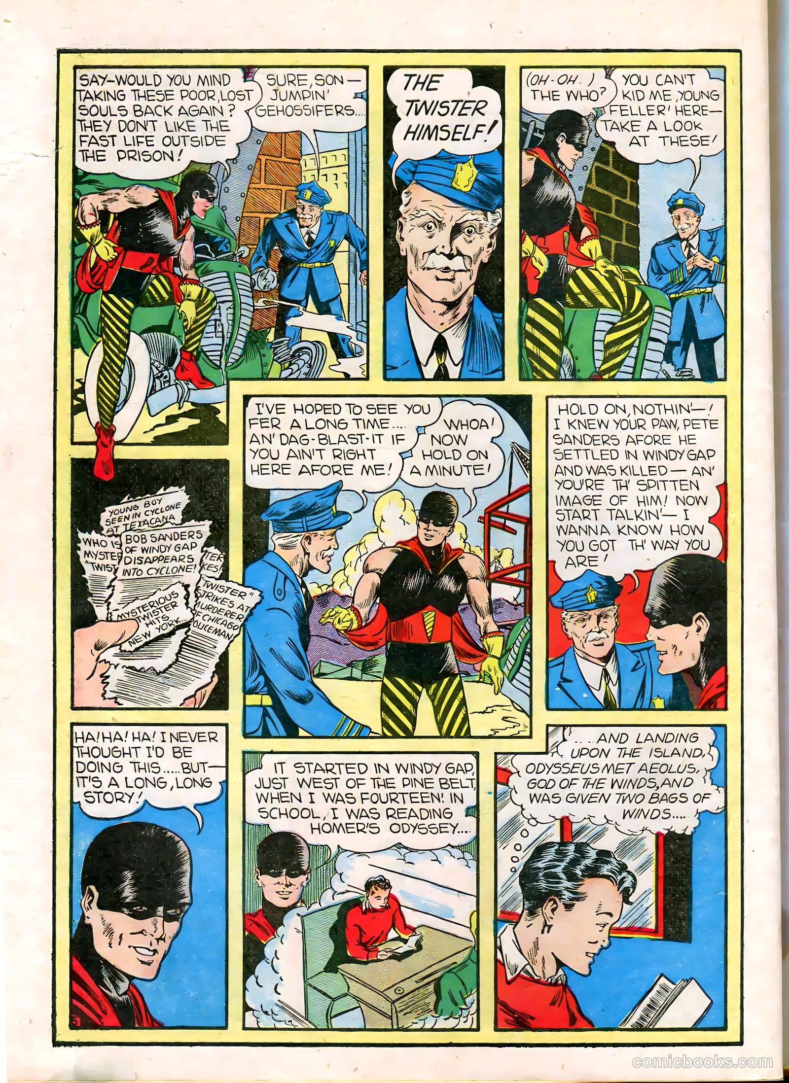 Blue Bolt #1 (1940) — page 65 of 69