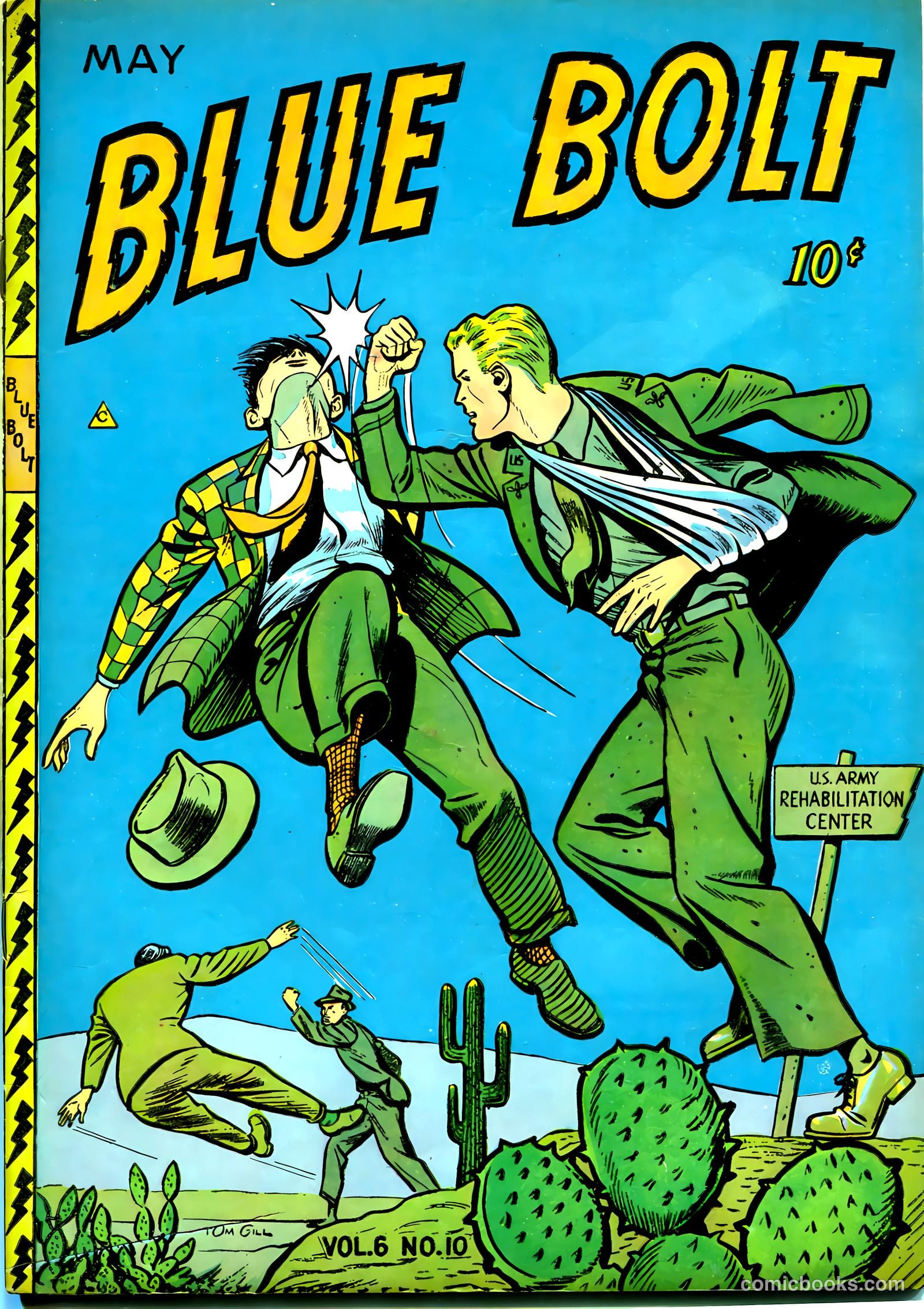 Blue Bolt #10