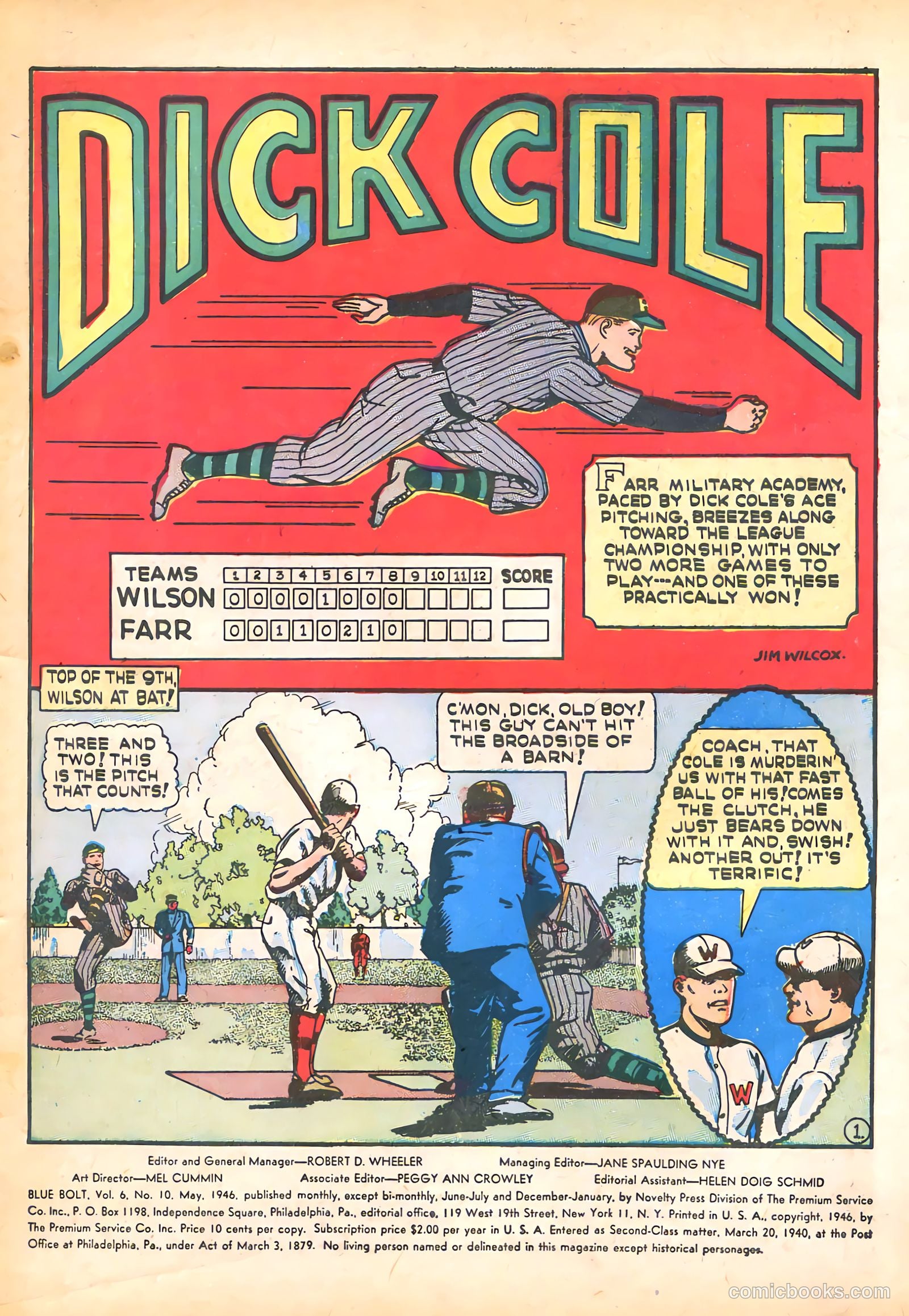 Blue Bolt #10 (1953) — page 3 of 52