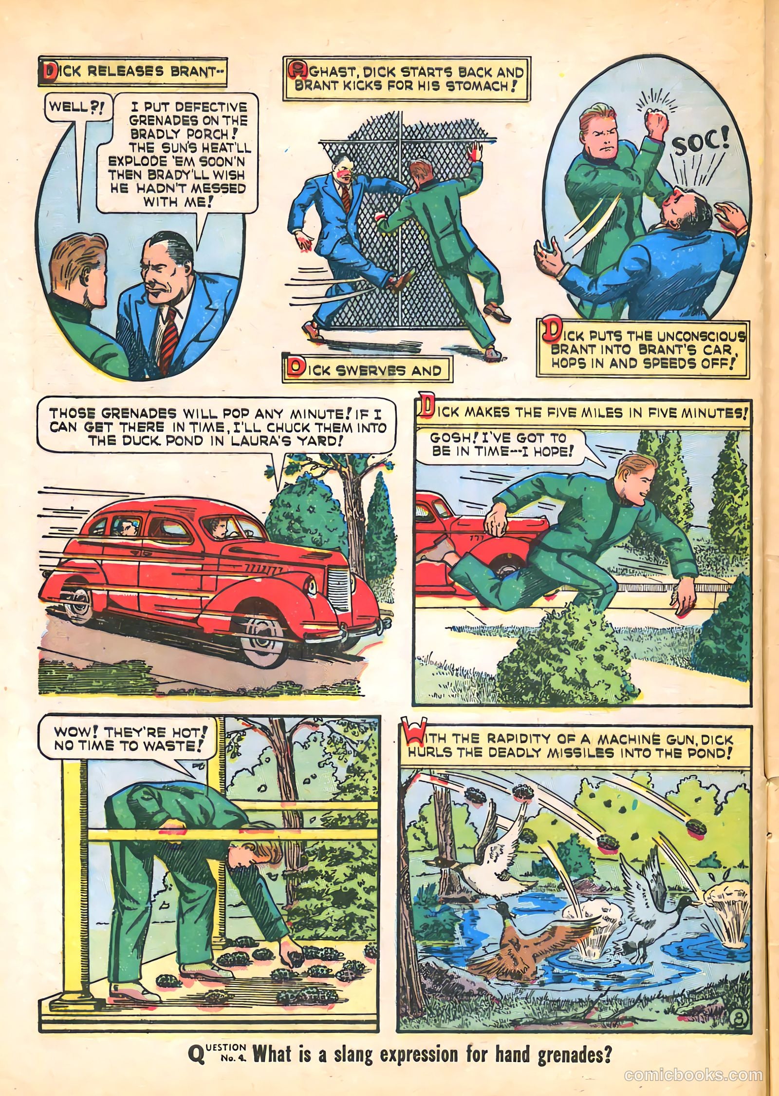Blue Bolt #10 (1953) — page 10 of 52