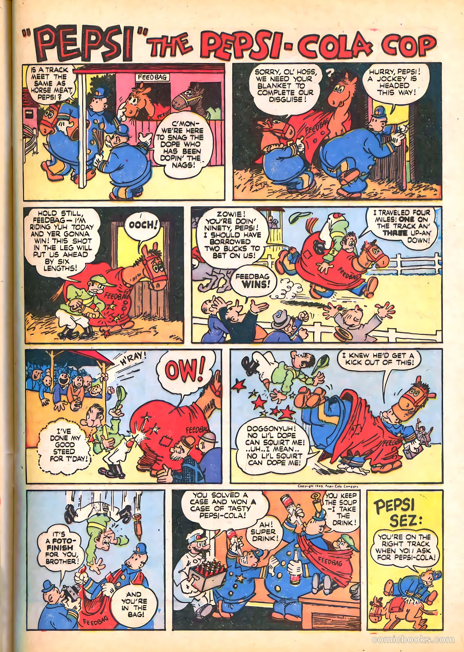 Blue Bolt #10 (1953) — page 13 of 52