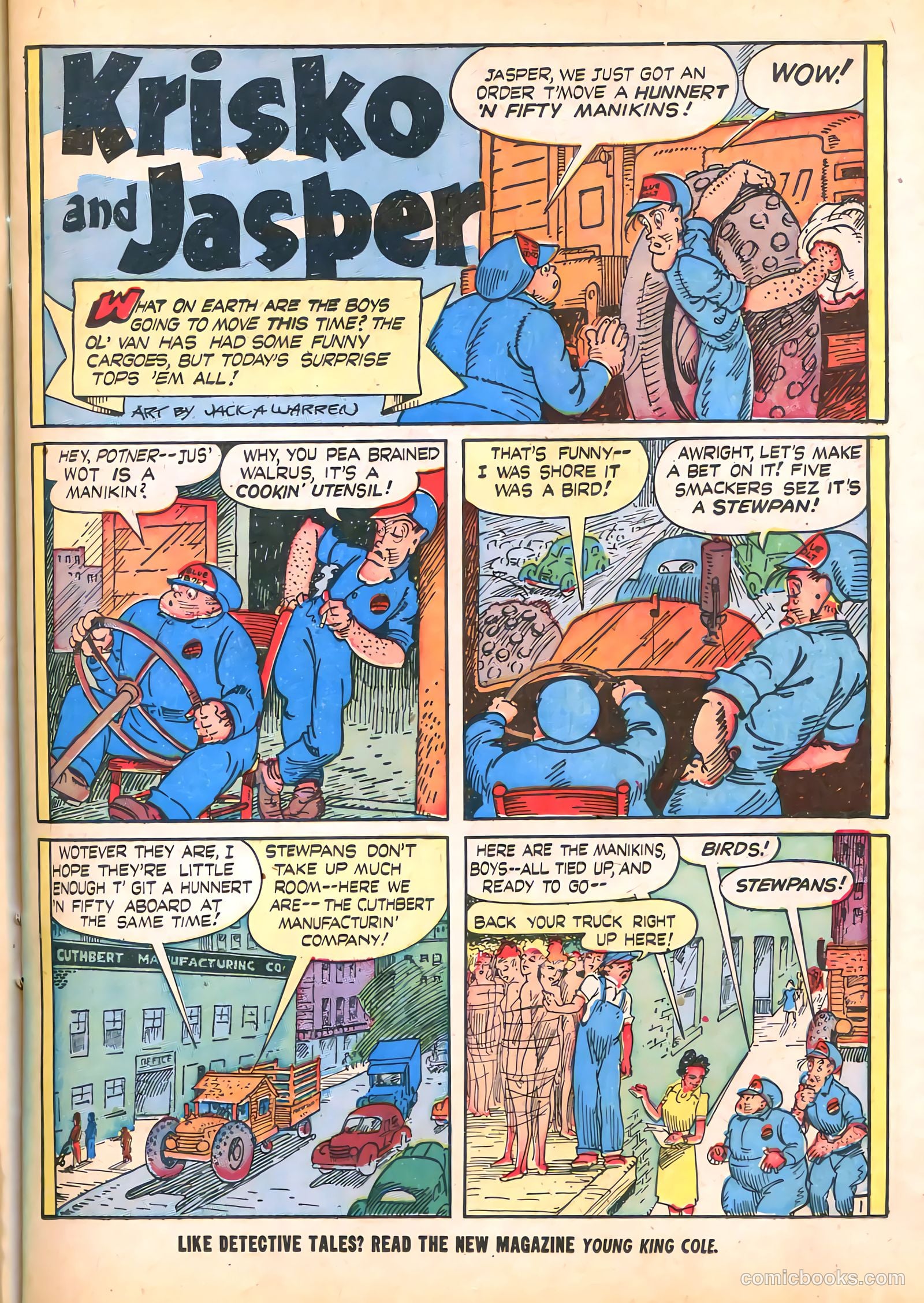 Blue Bolt #10 (1953) — page 21 of 52