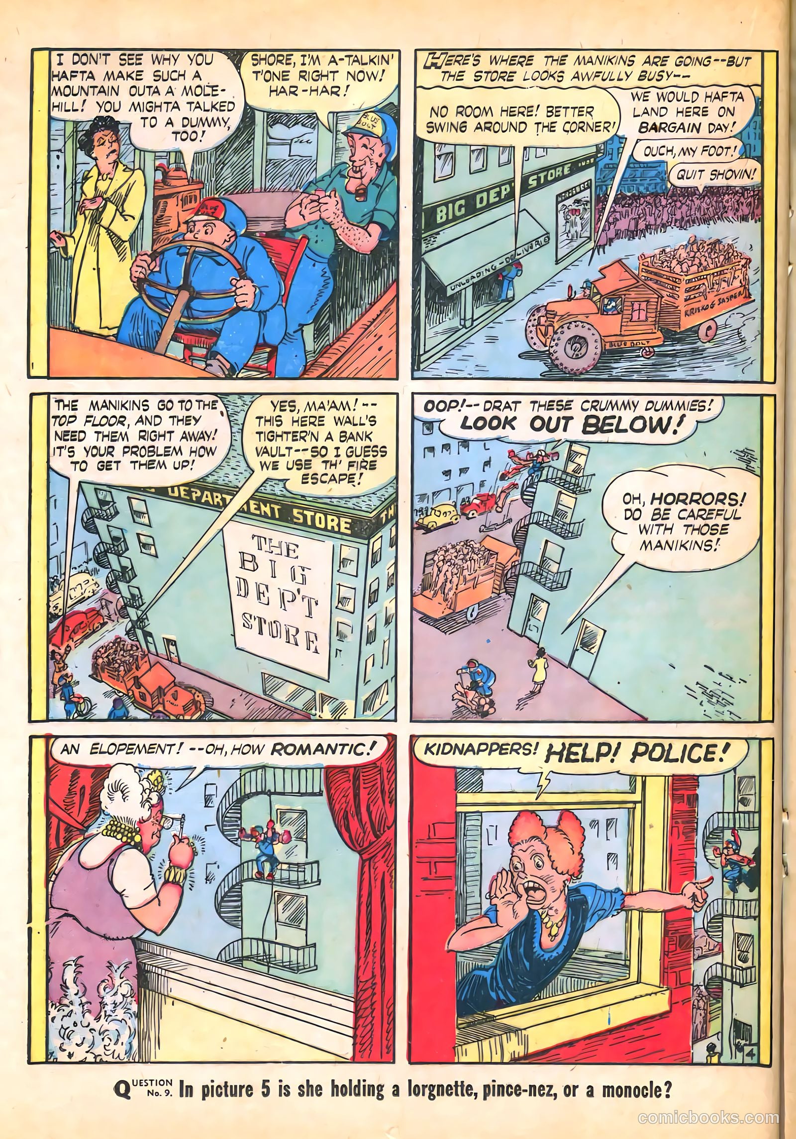 Blue Bolt #10 (1953) — page 24 of 52