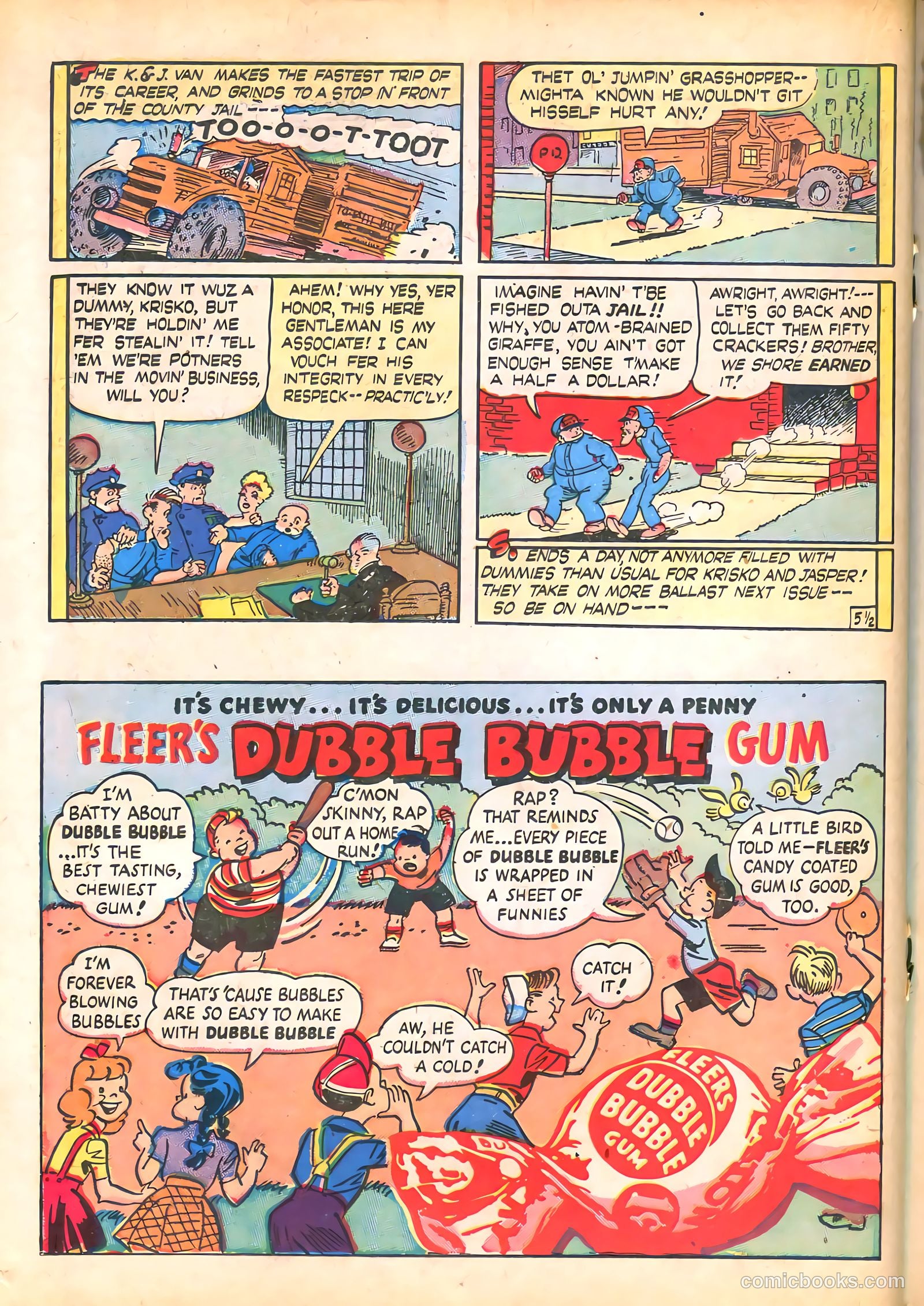 Blue Bolt #10 (1953) — page 26 of 52