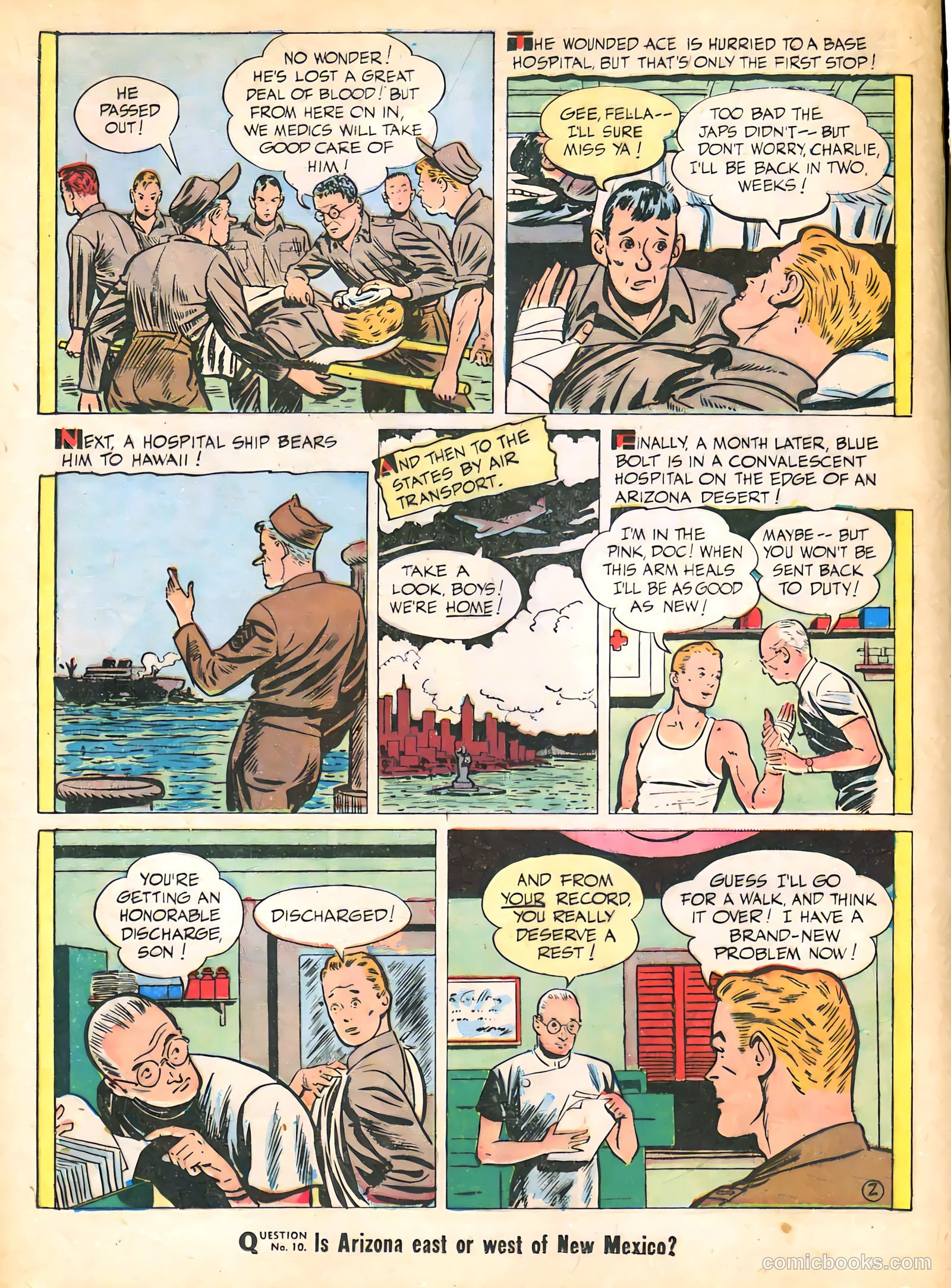 Blue Bolt #10 (1953) — page 28 of 52