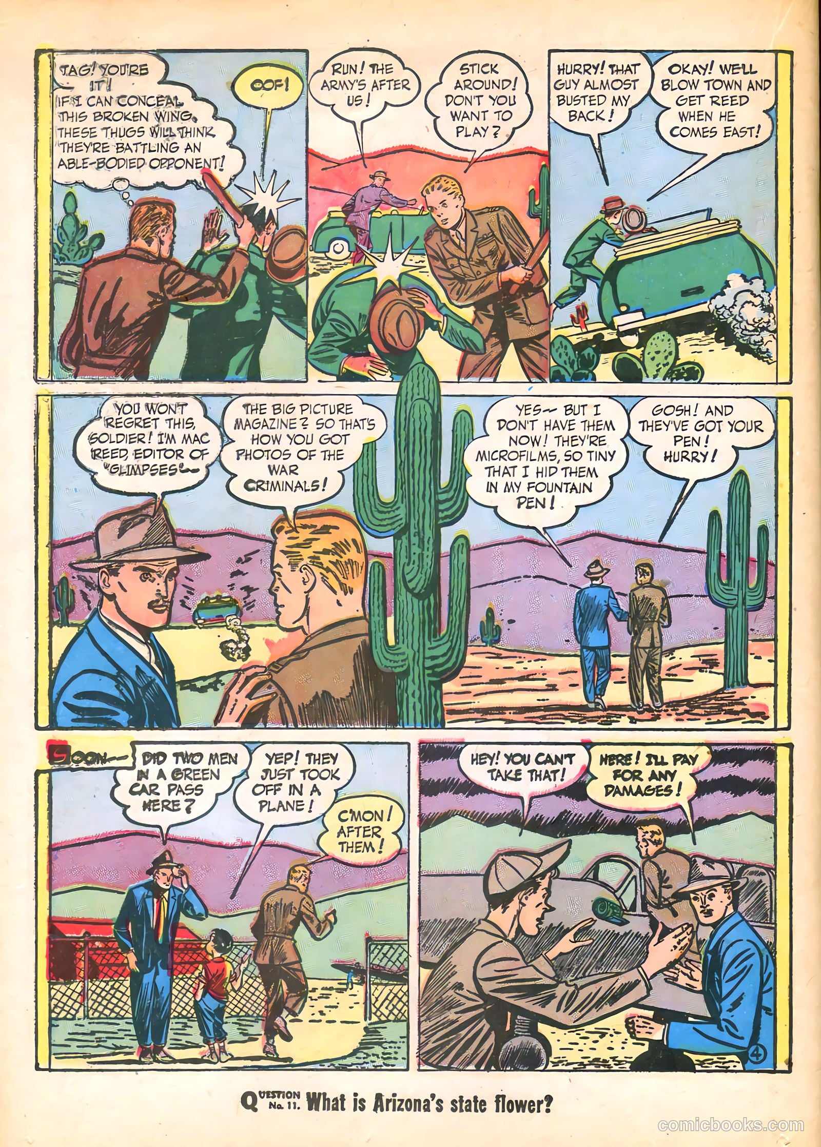 Blue Bolt #10 (1953) — page 30 of 52