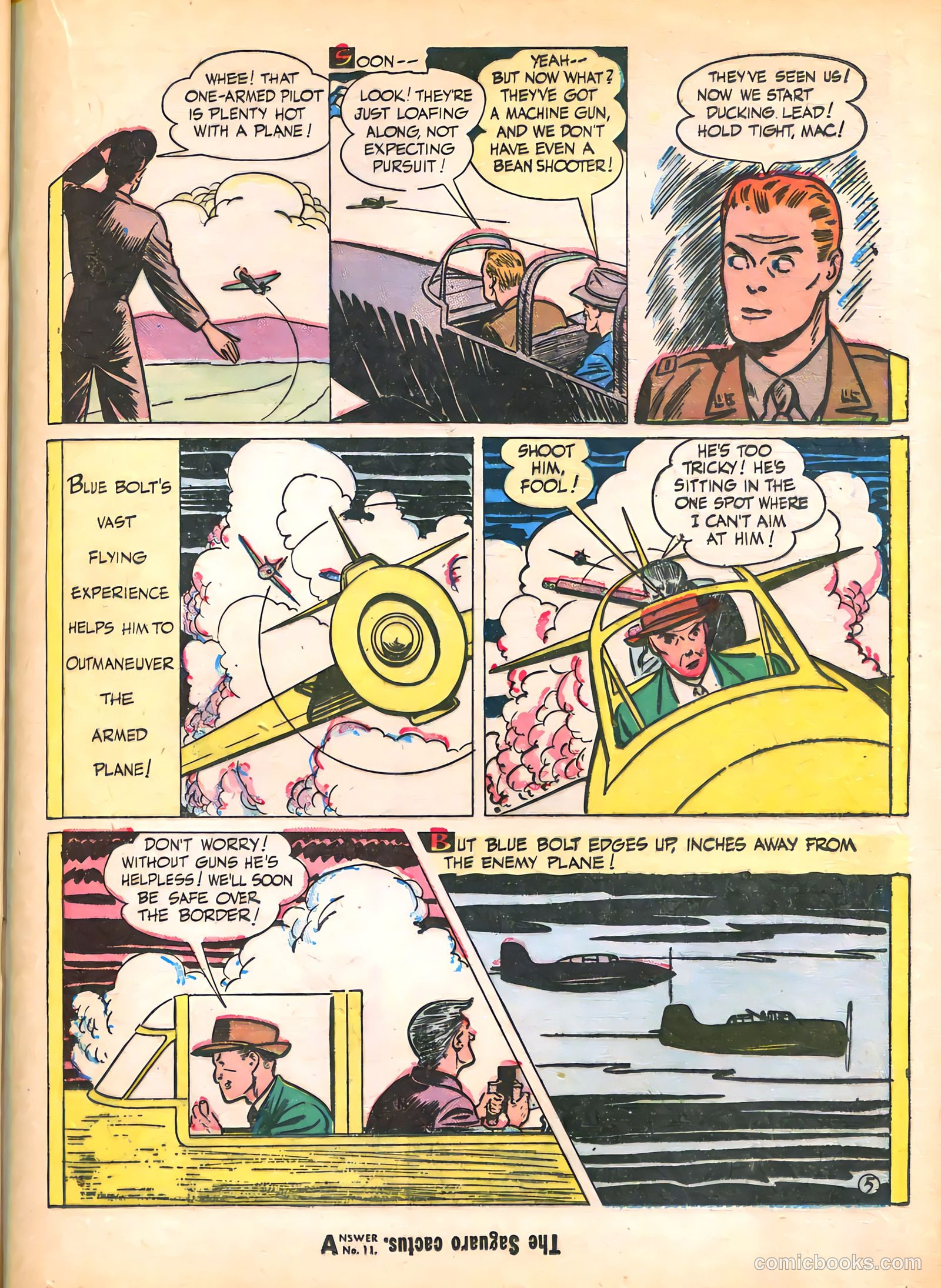 Blue Bolt #10 (1953) — page 31 of 52