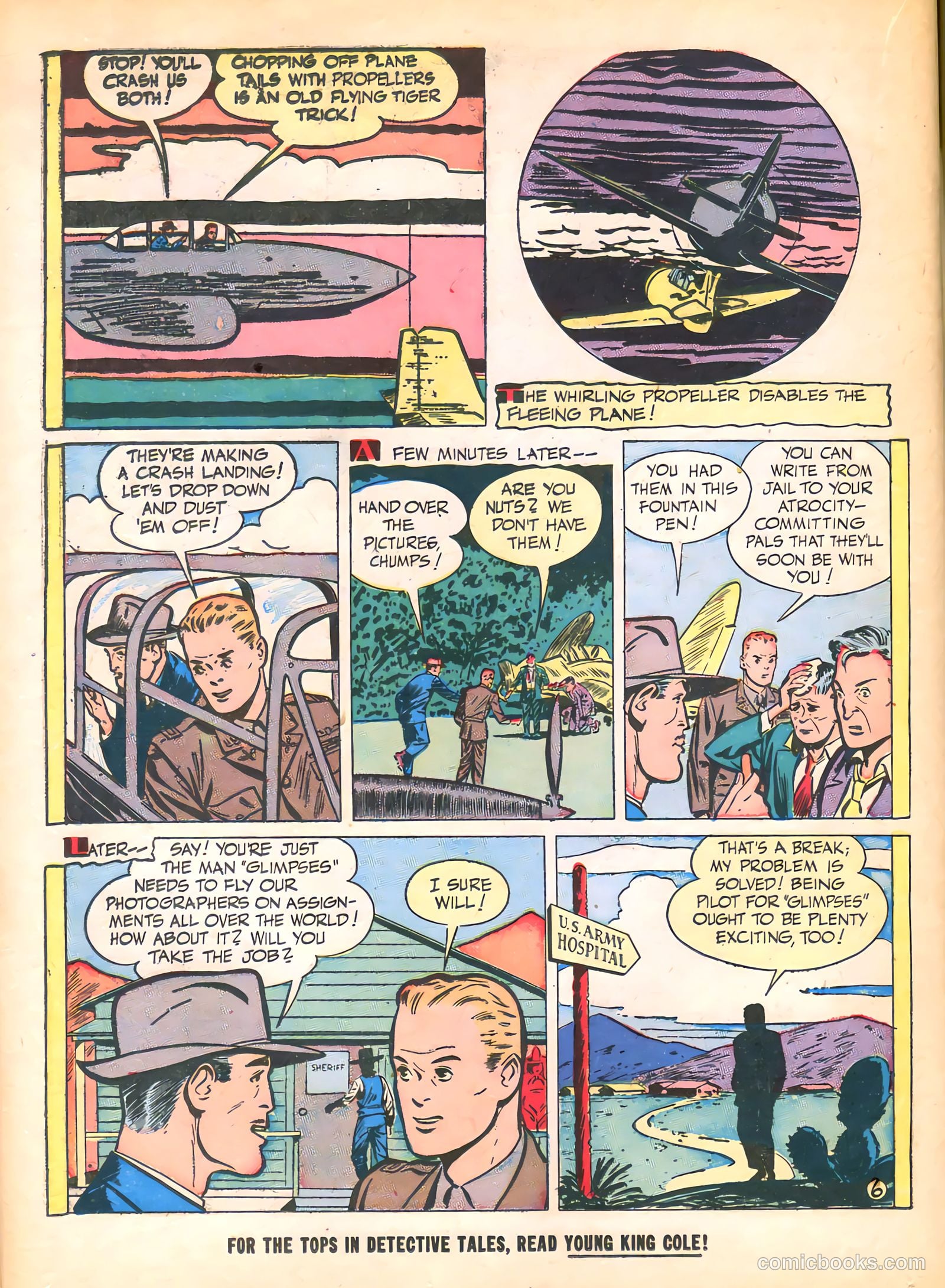 Blue Bolt #10 (1953) — page 32 of 52