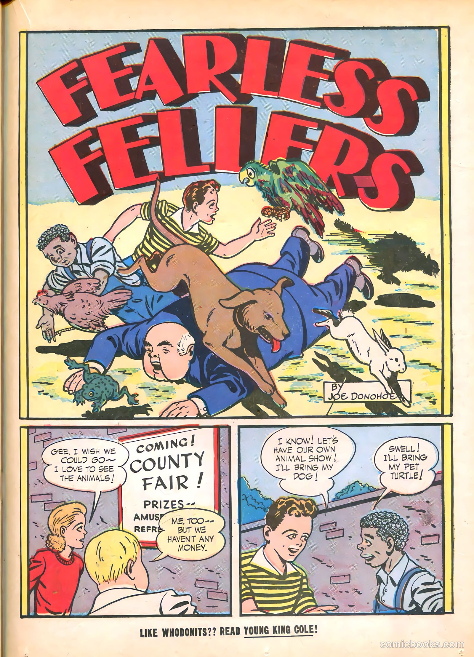 Blue Bolt #10 (1953) — page 33 of 52