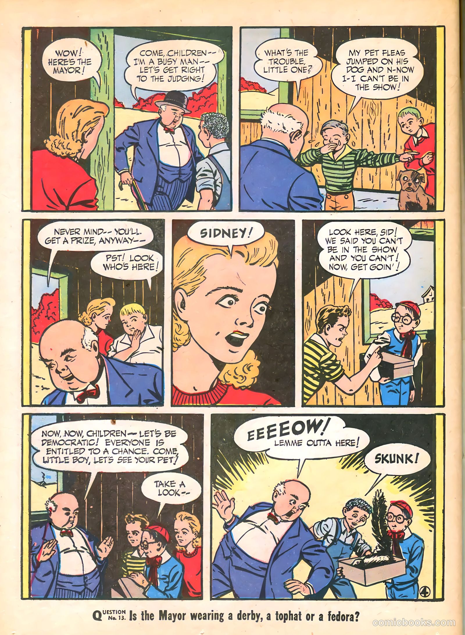 Blue Bolt #10 (1953) — page 36 of 52
