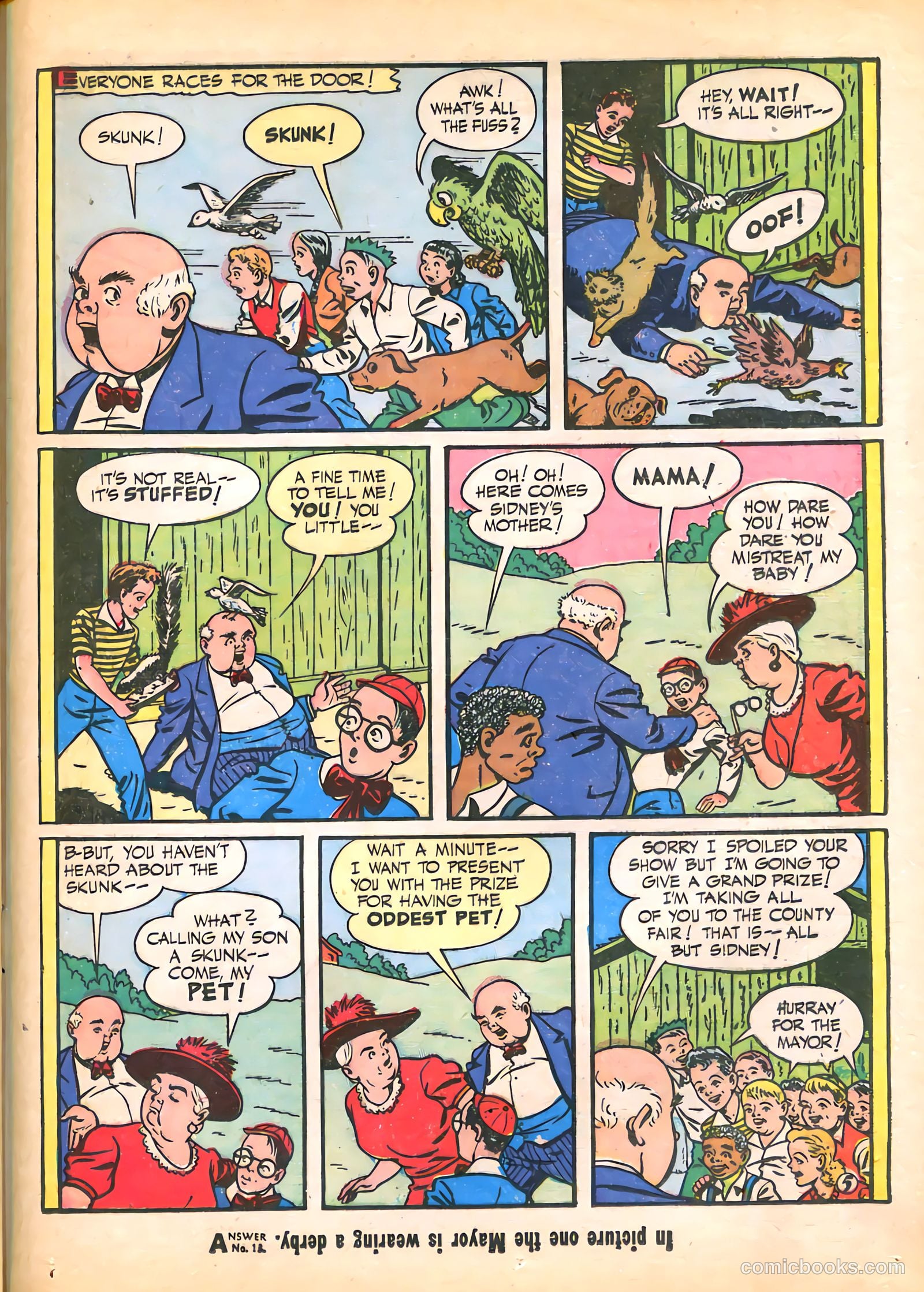 Blue Bolt #10 (1953) — page 37 of 52