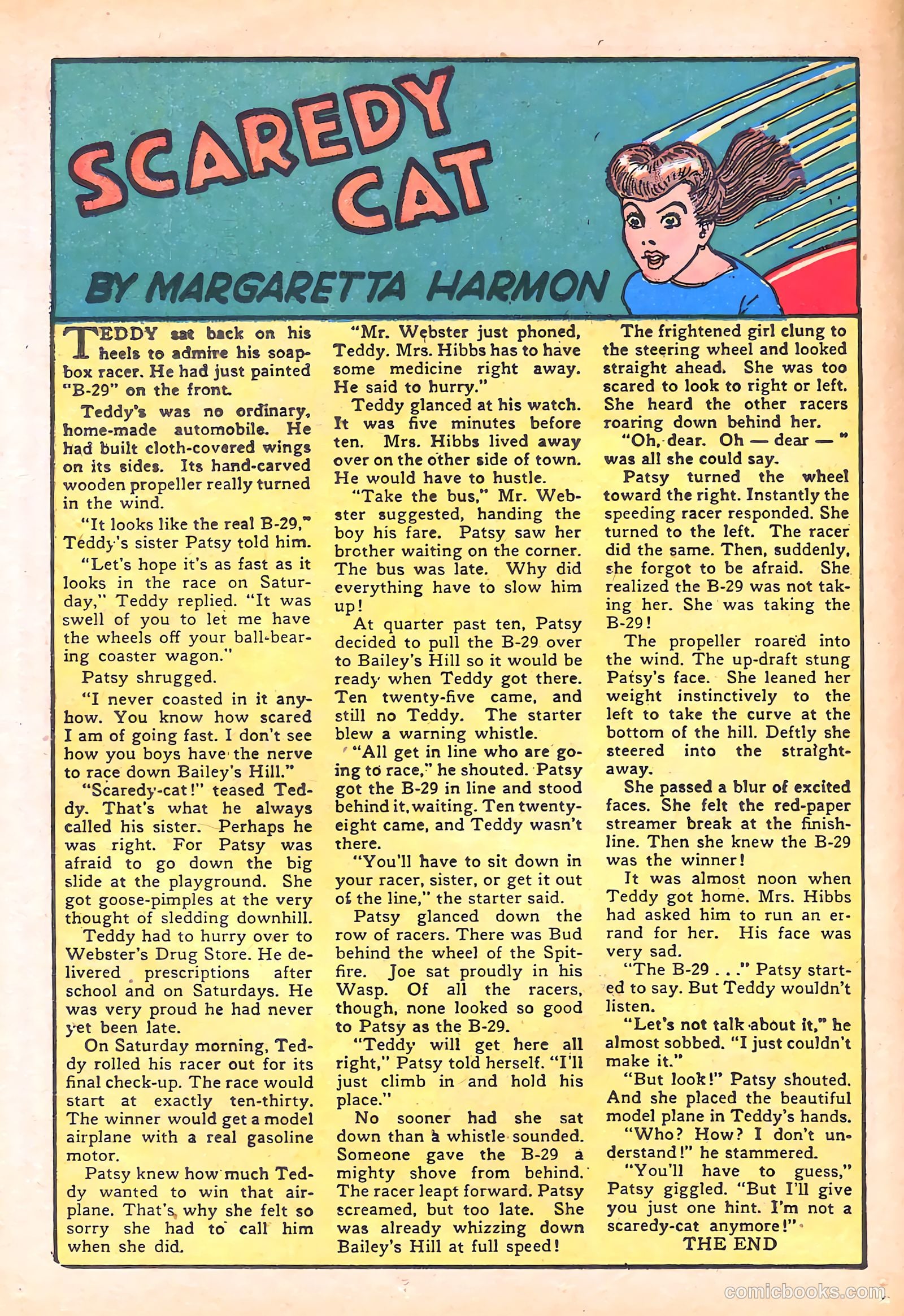 Blue Bolt #10 (1953) — page 38 of 52