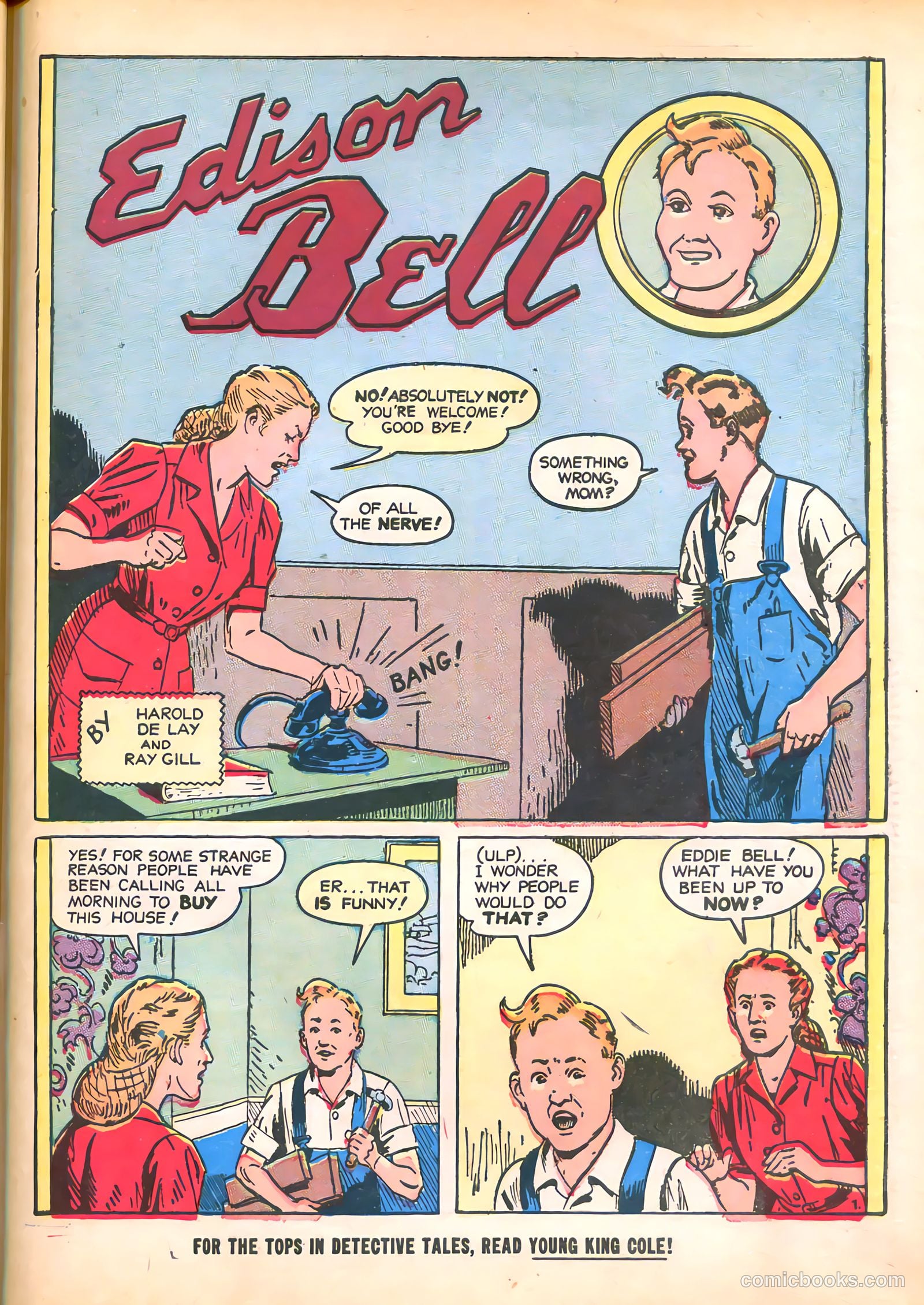Blue Bolt #10 (1953) — page 39 of 52