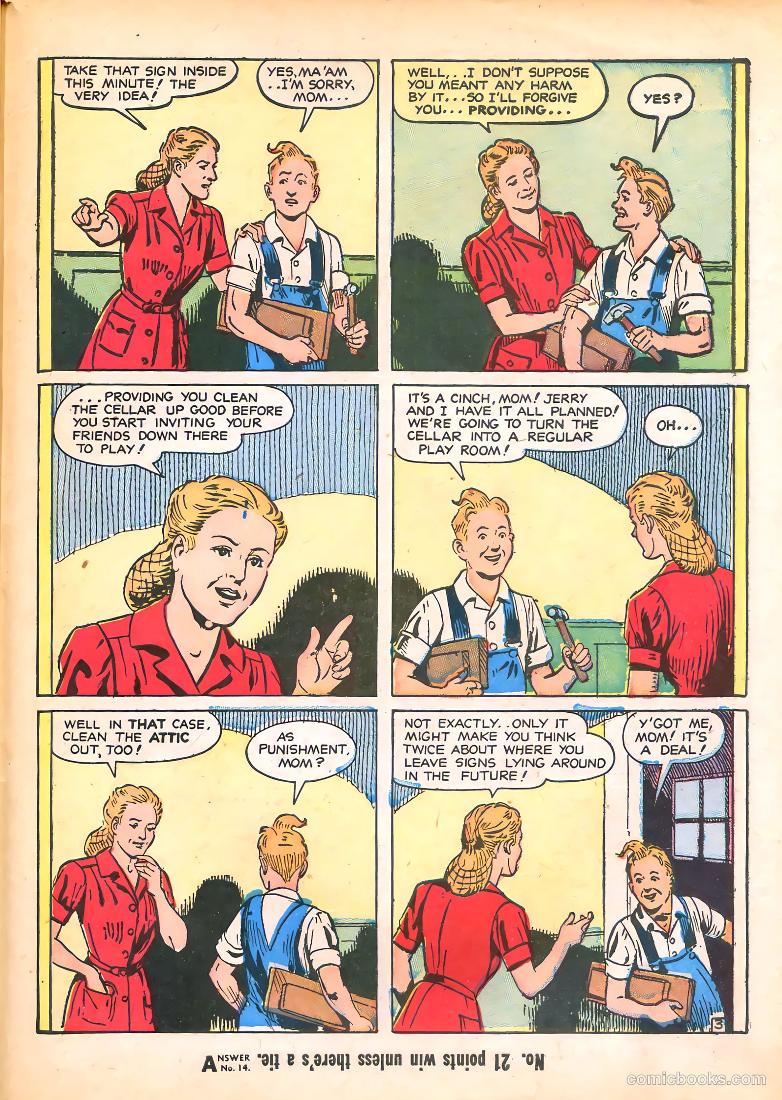 Blue Bolt #10 (1953) — page 41 of 52