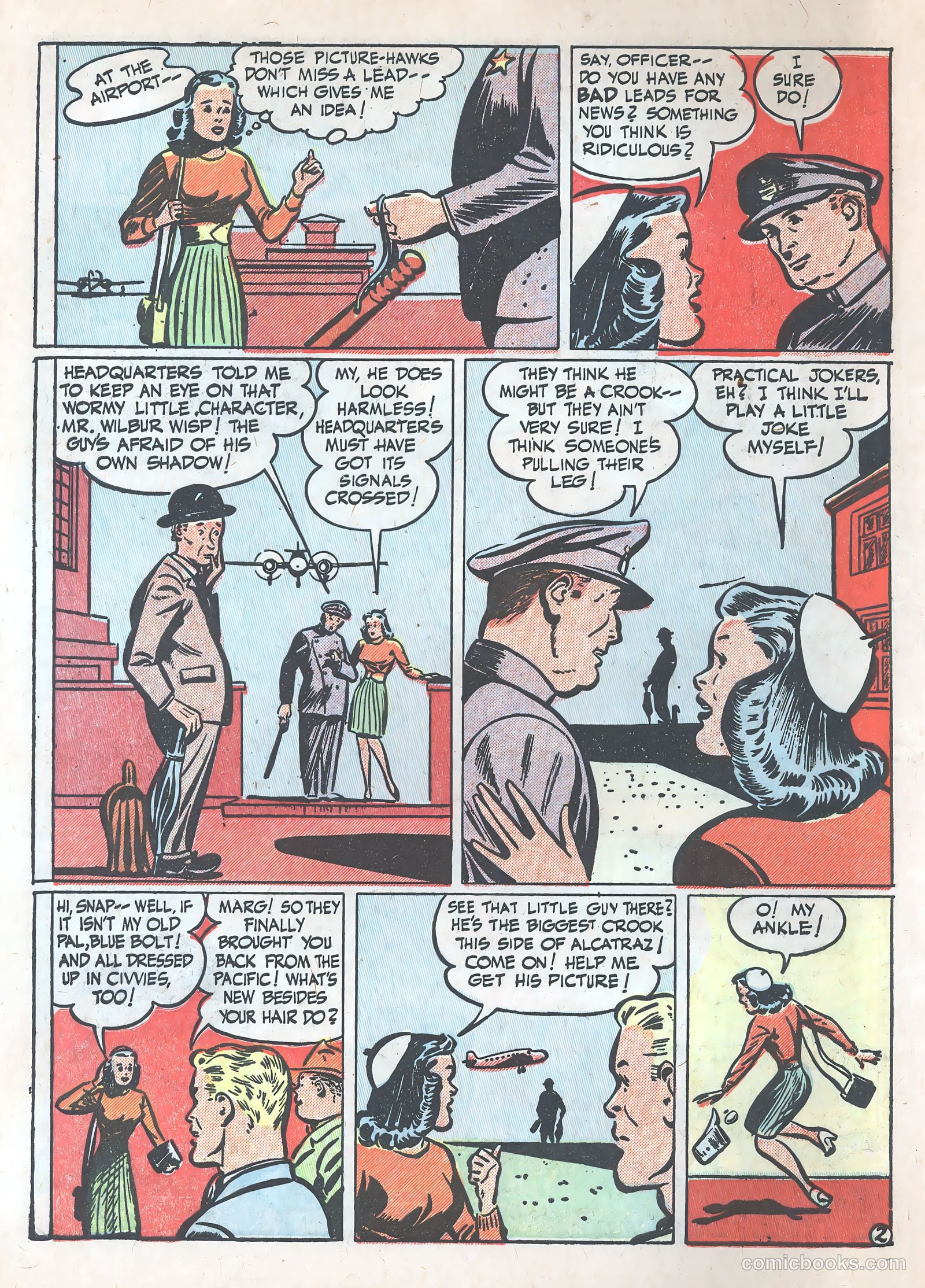 Blue Bolt #102 (1949) — page 4 of 36