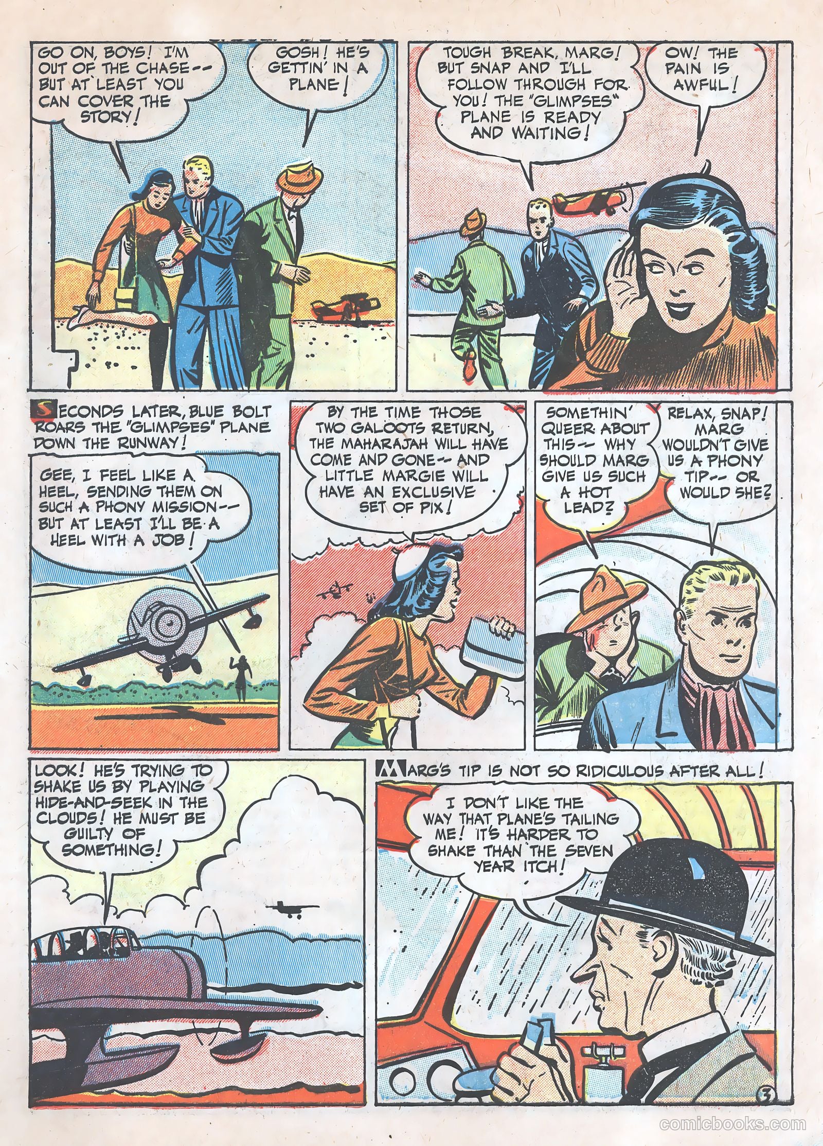 Blue Bolt #102 (1949) — page 5 of 36
