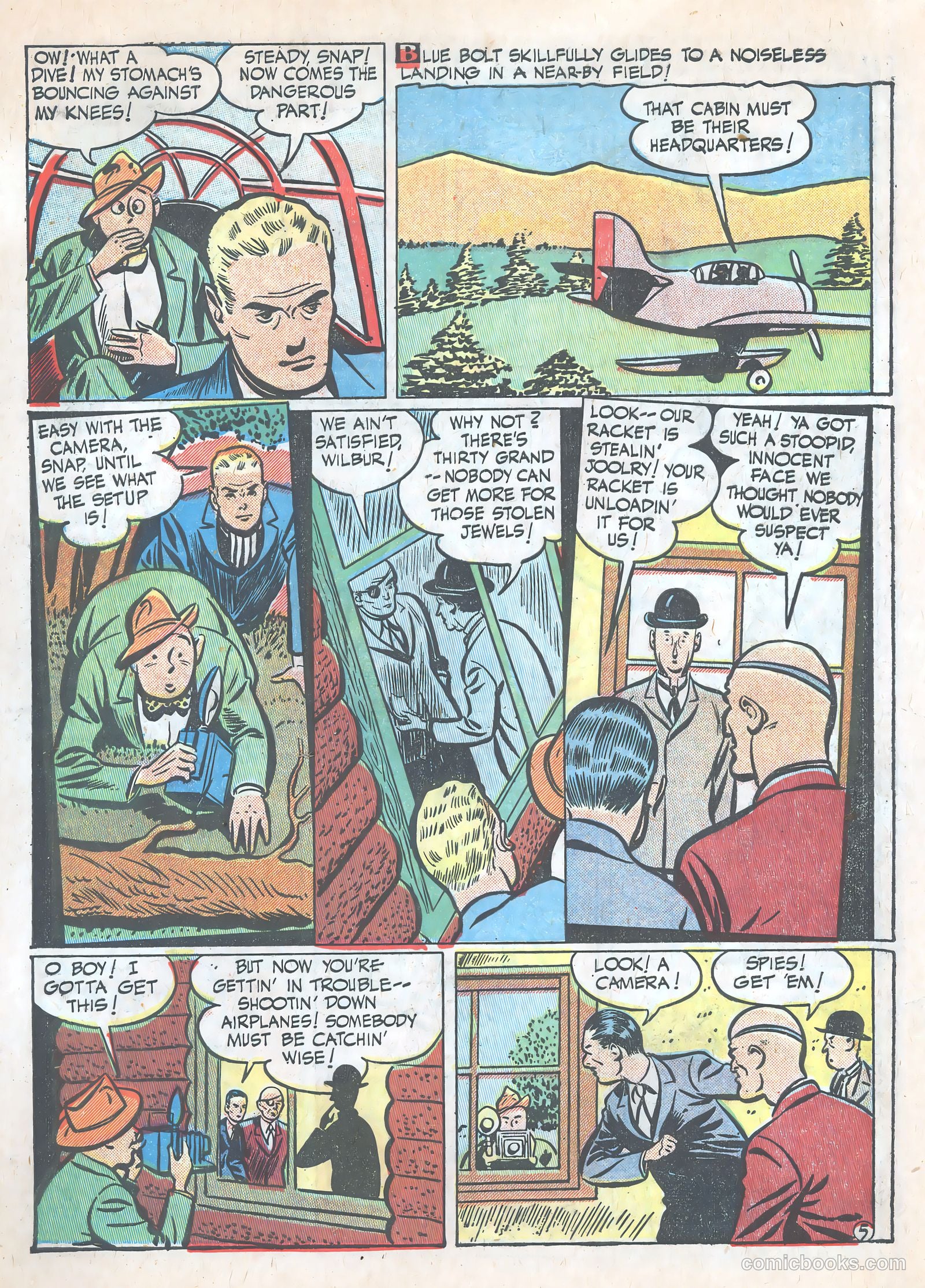 Blue Bolt #102 (1949) — page 7 of 36