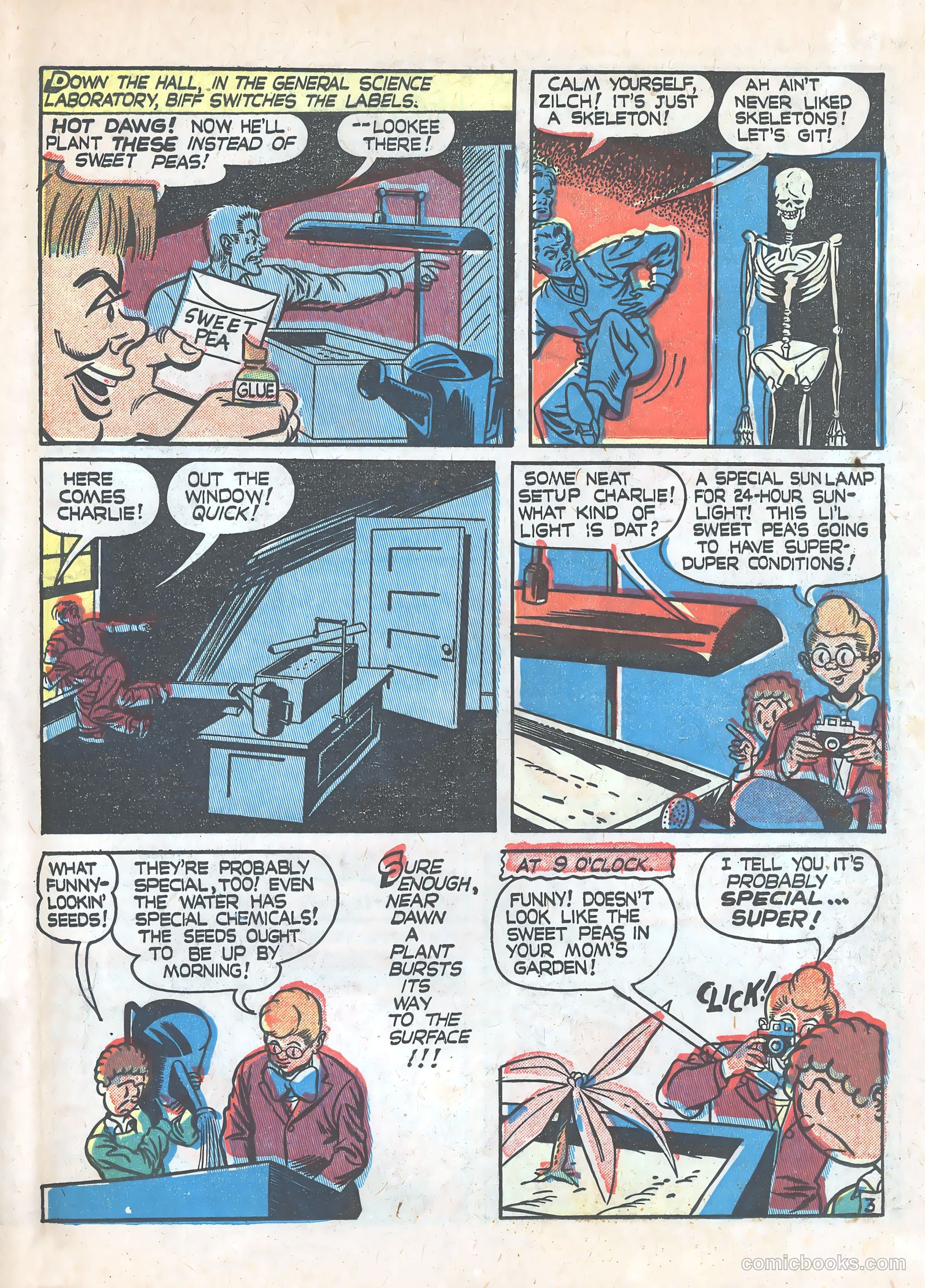 Blue Bolt #102 (1949) — page 21 of 36