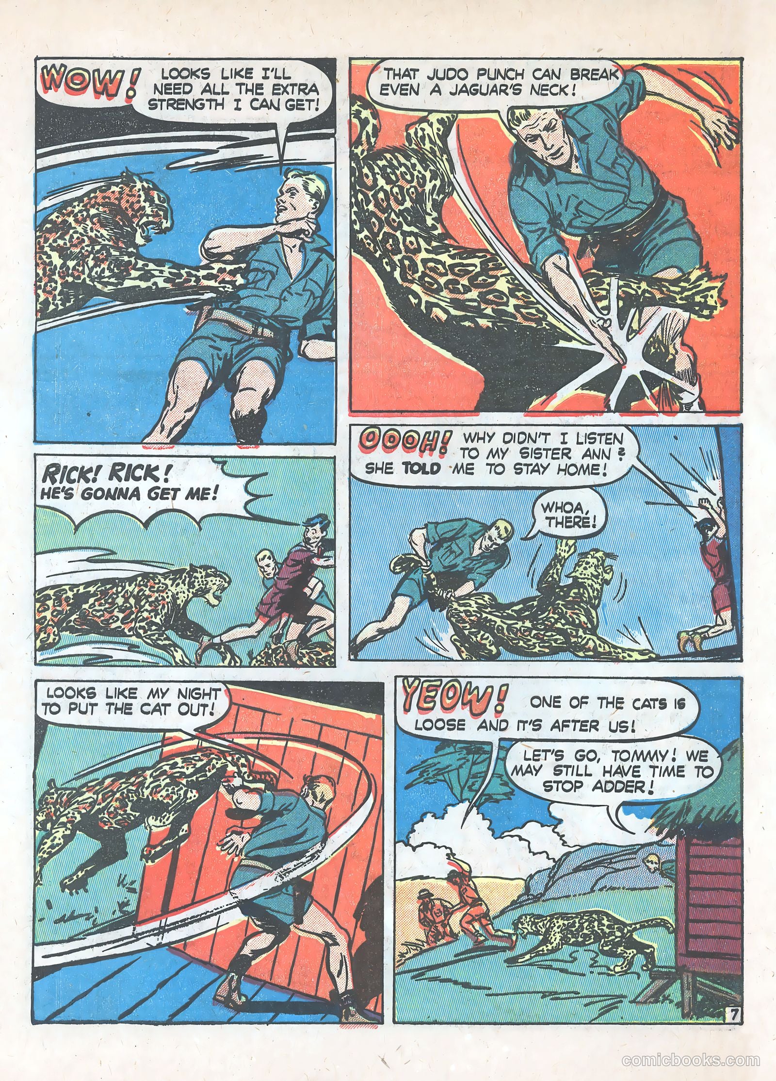 Blue Bolt #102 (1949) — page 32 of 36