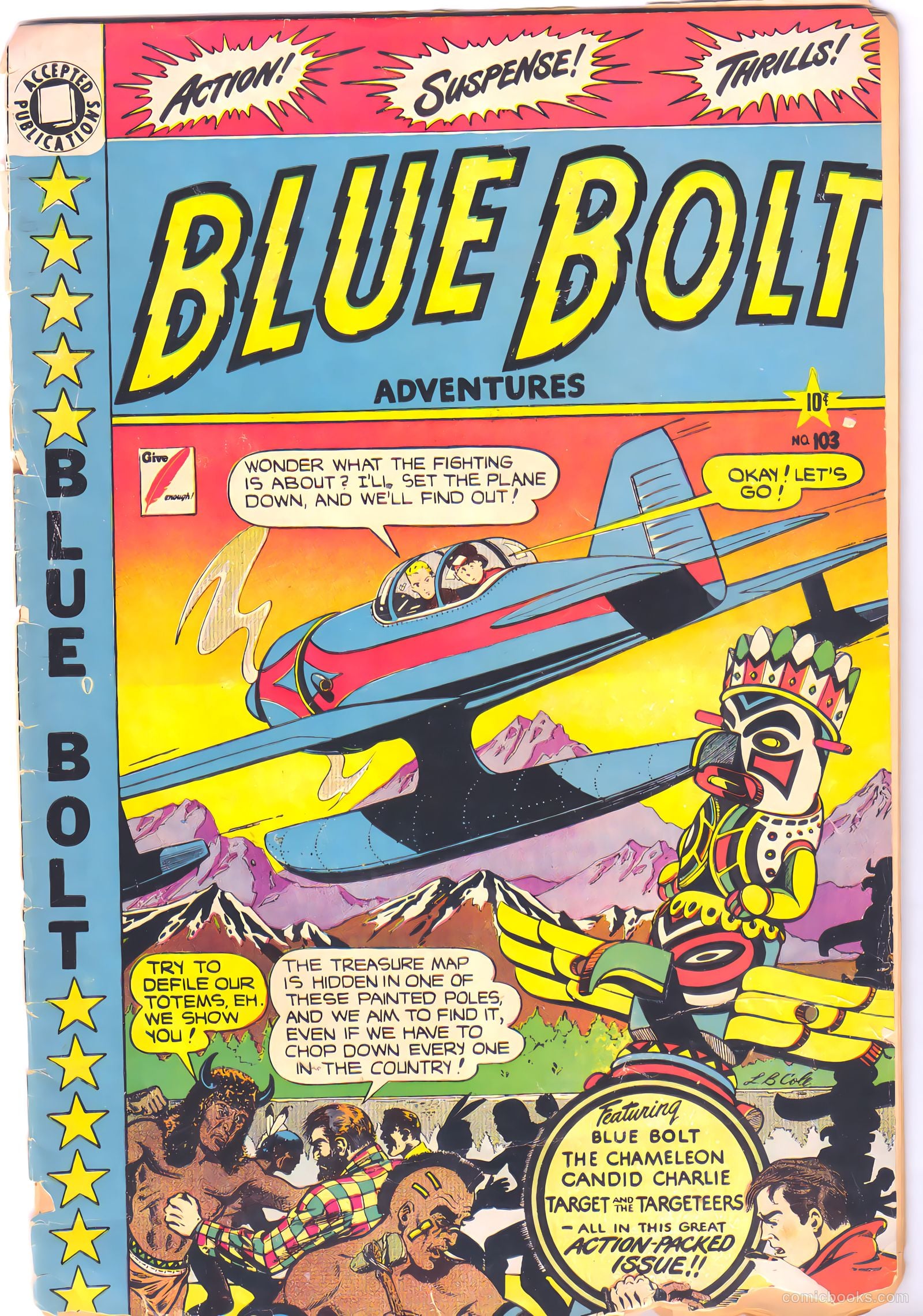Blue Bolt #103