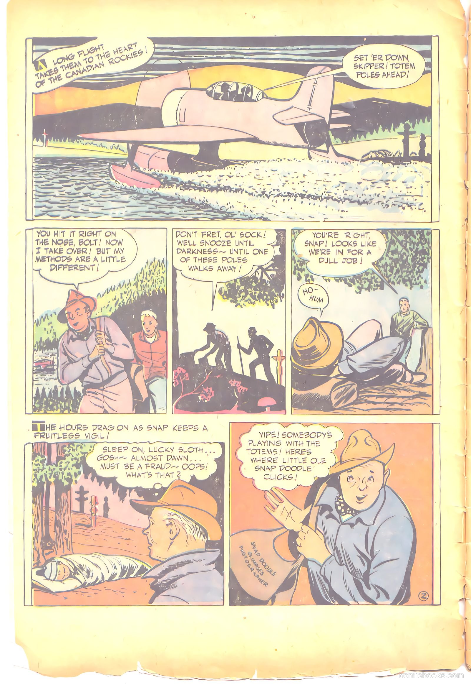 Blue Bolt #103 (1950) — page 4 of 36