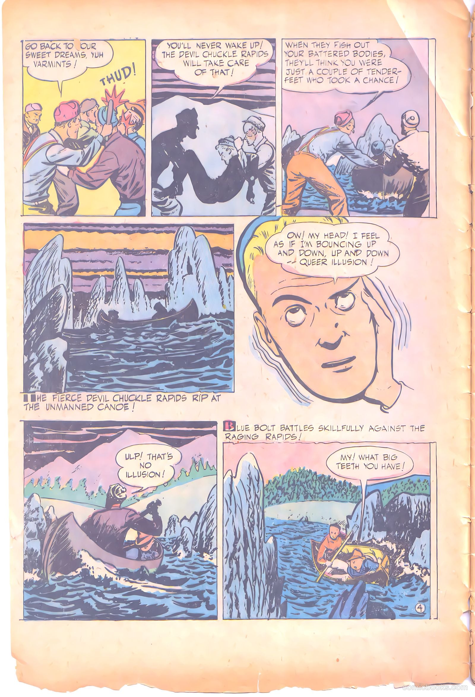 Blue Bolt #103 (1950) — page 6 of 36