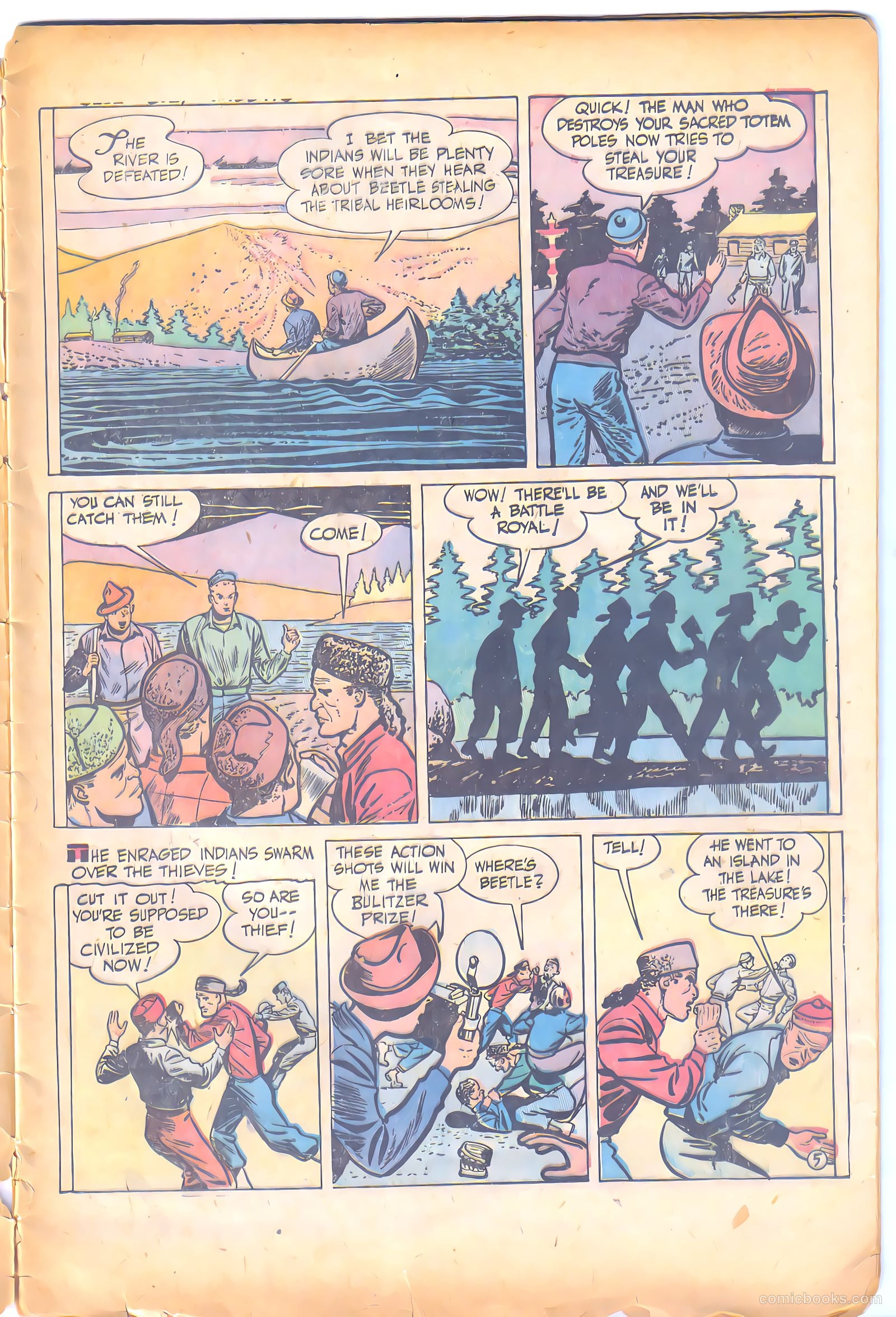 Blue Bolt #103 (1950) — page 7 of 36