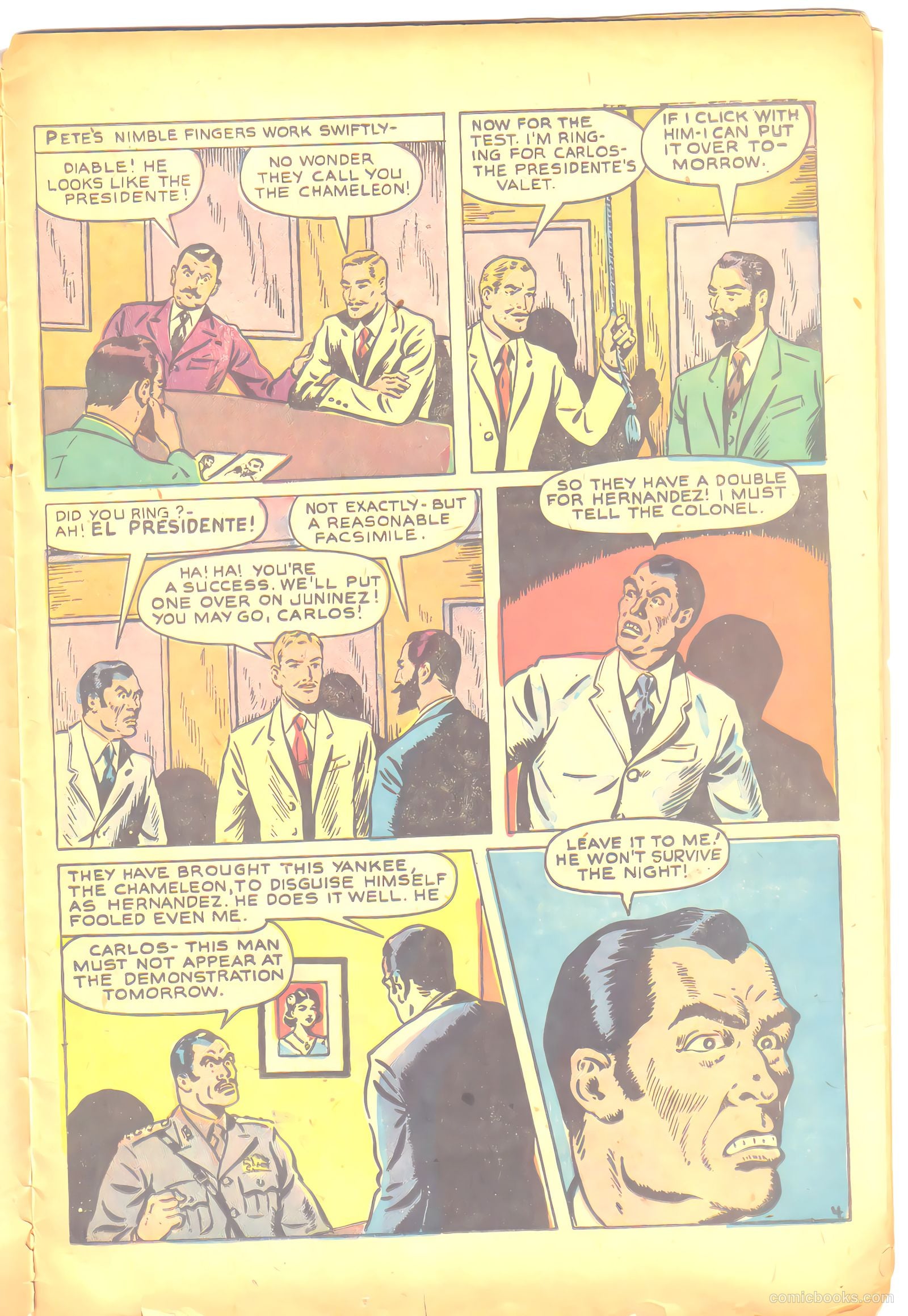 Blue Bolt #103 (1950) — page 13 of 36