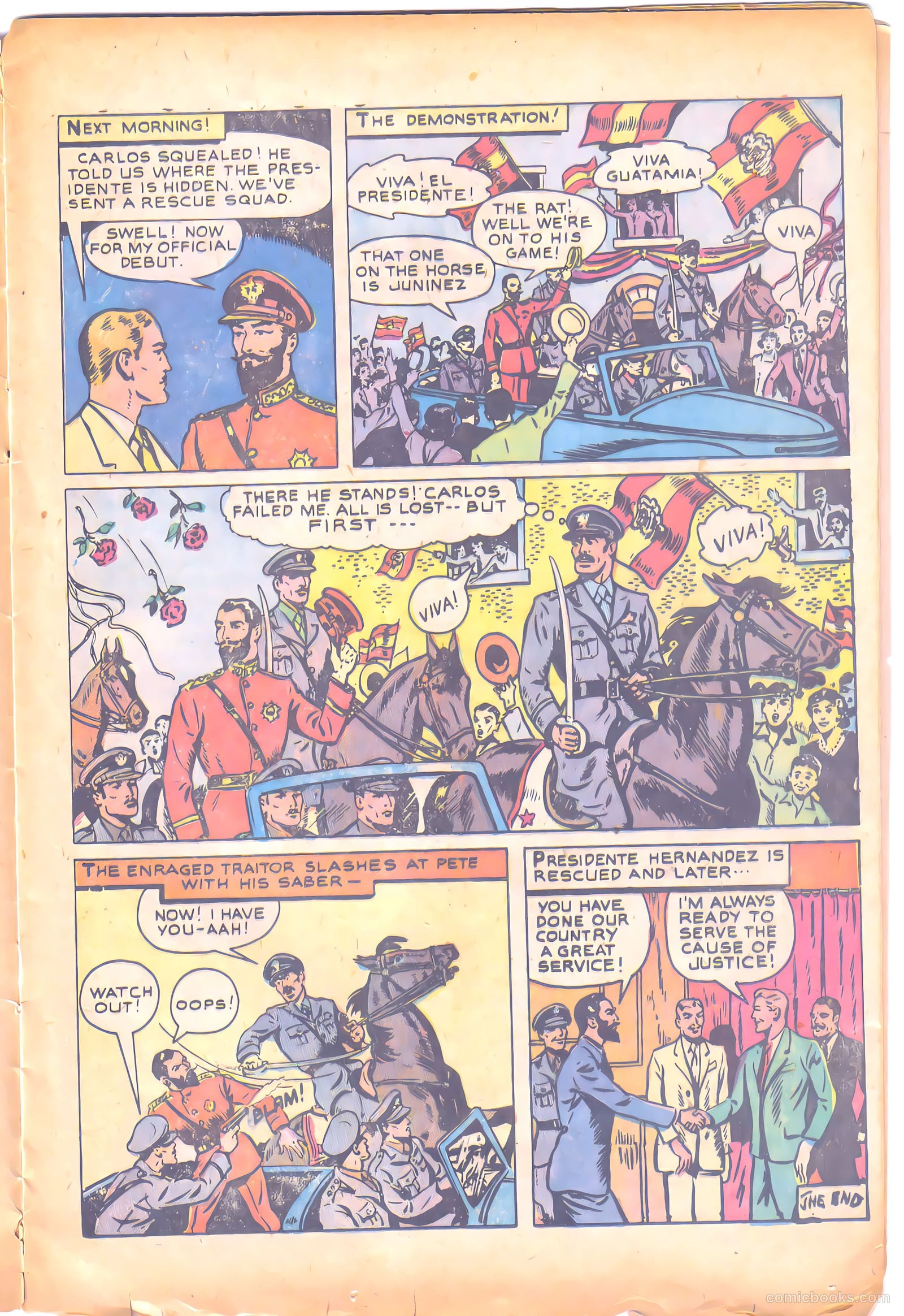 Blue Bolt #103 (1950) — page 15 of 36