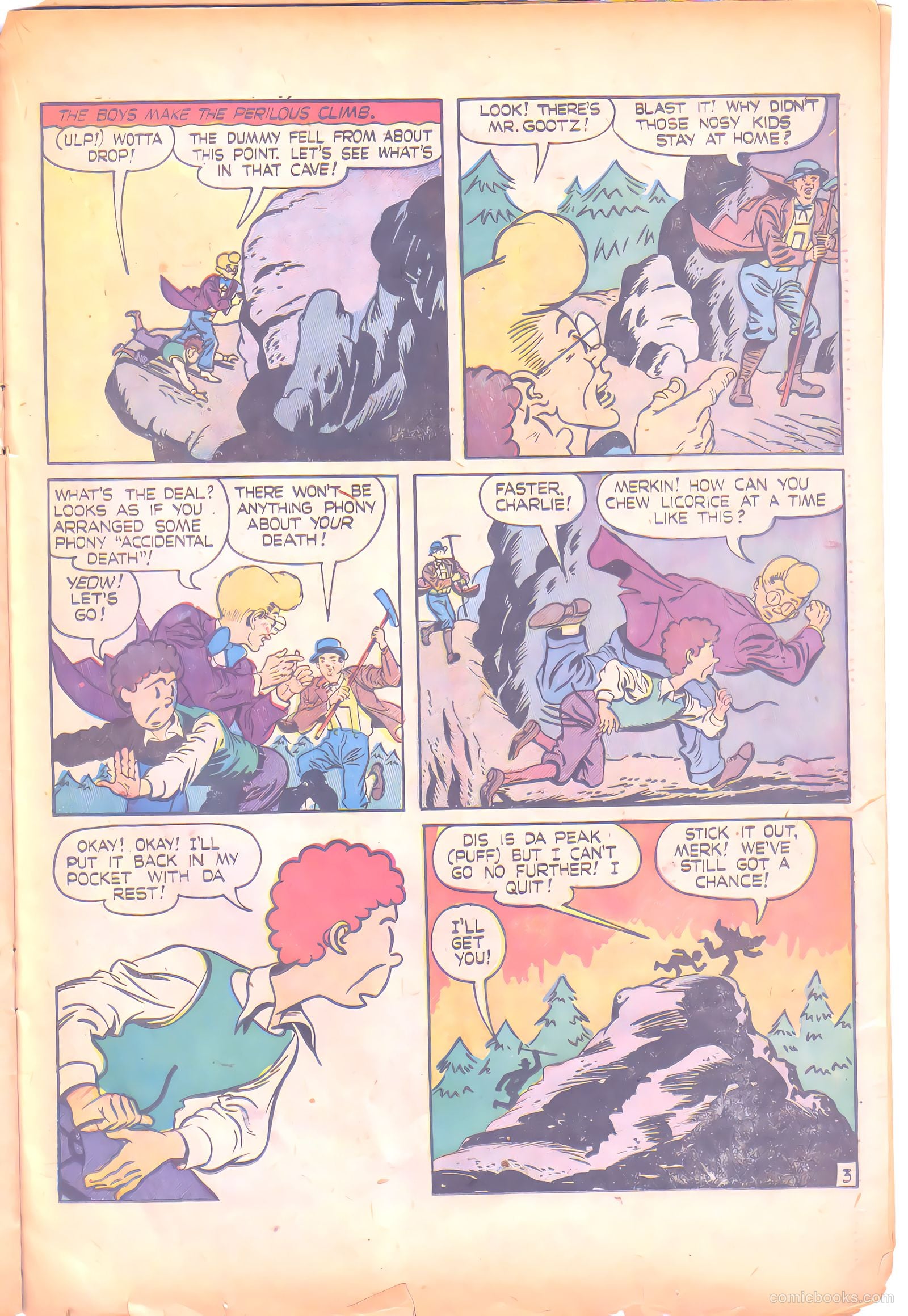 Blue Bolt #103 (1950) — page 21 of 36