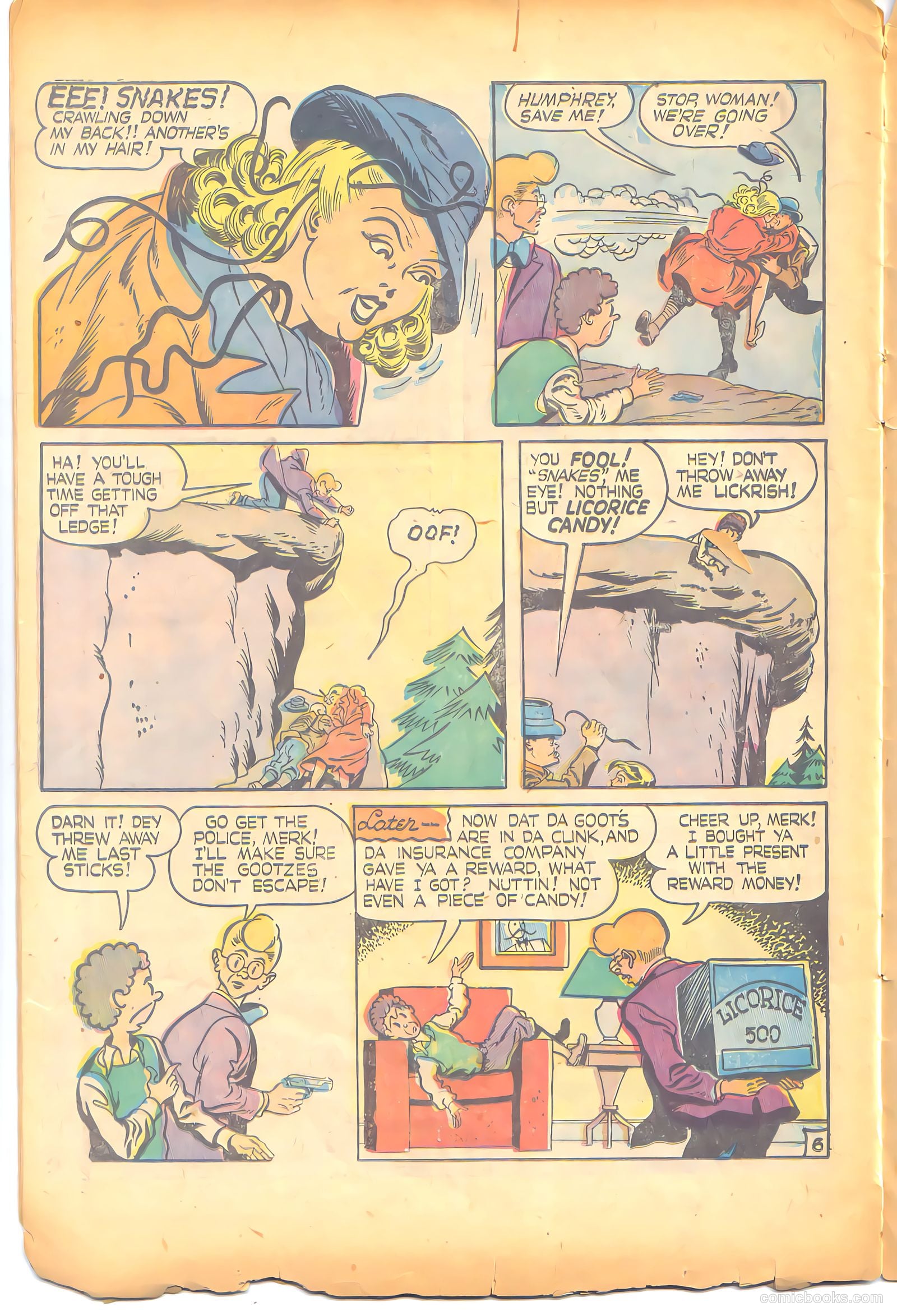 Blue Bolt #103 (1950) — page 24 of 36