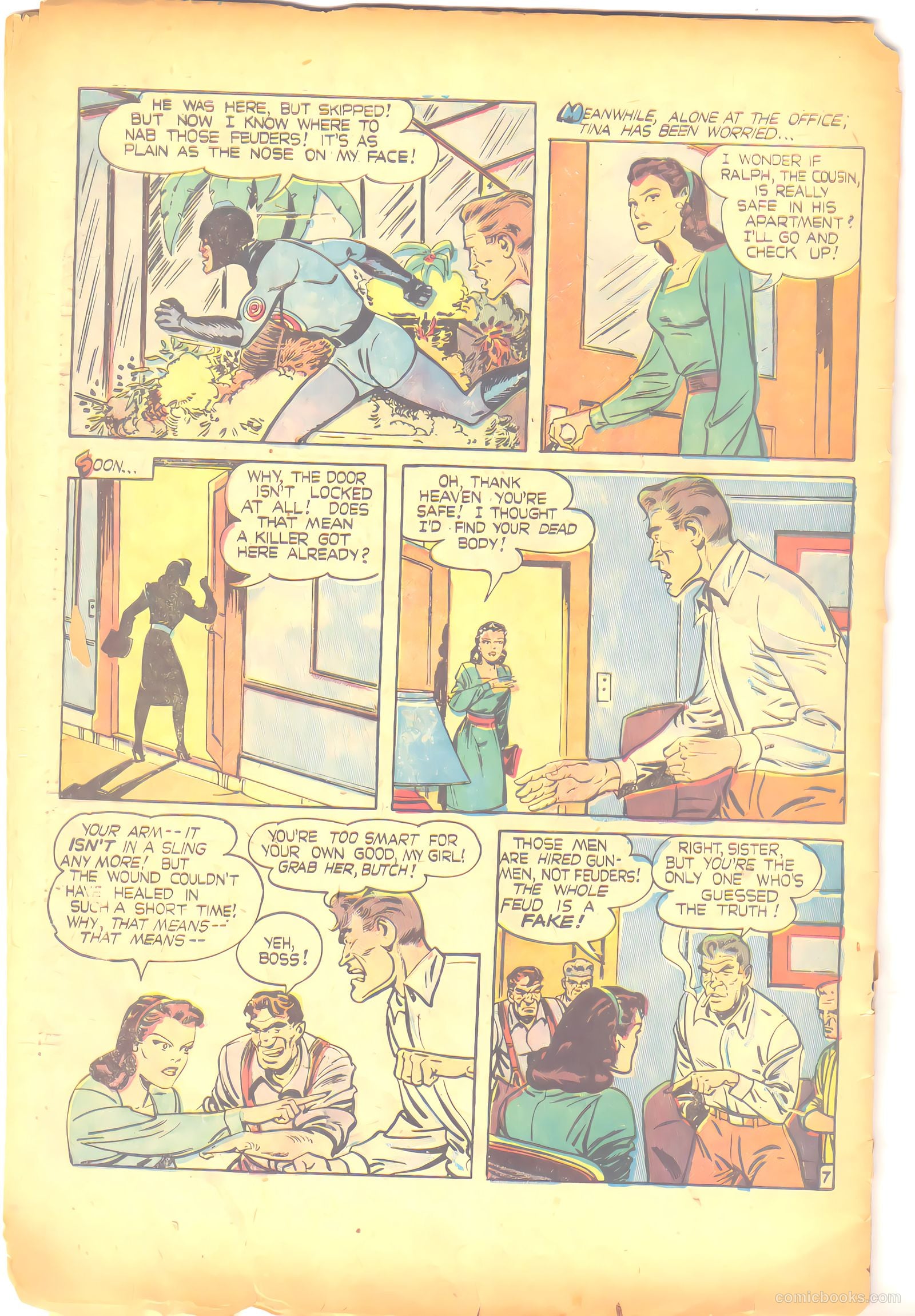 Blue Bolt #103 (1950) — page 32 of 36