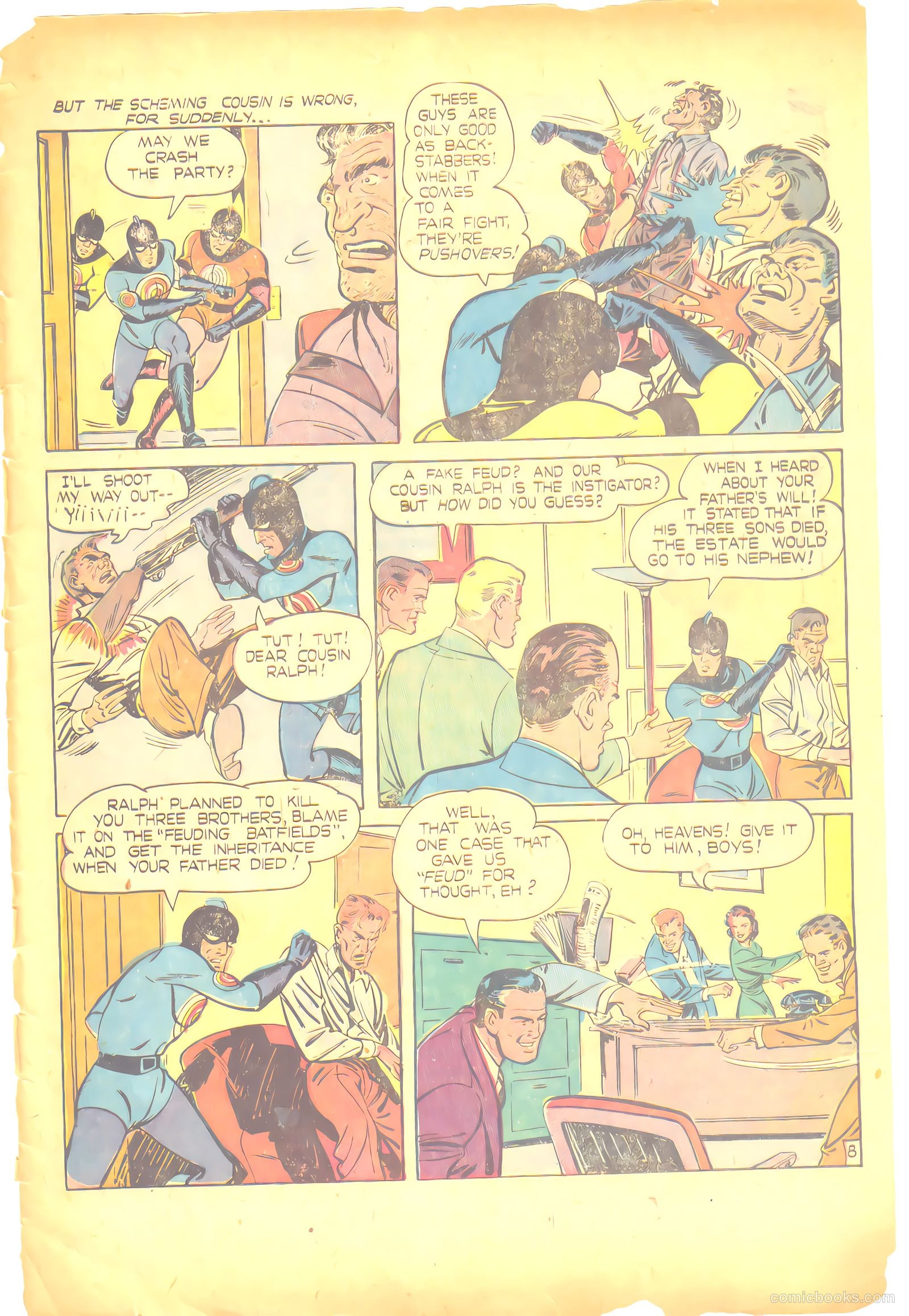 Blue Bolt #103 (1950) — page 33 of 36