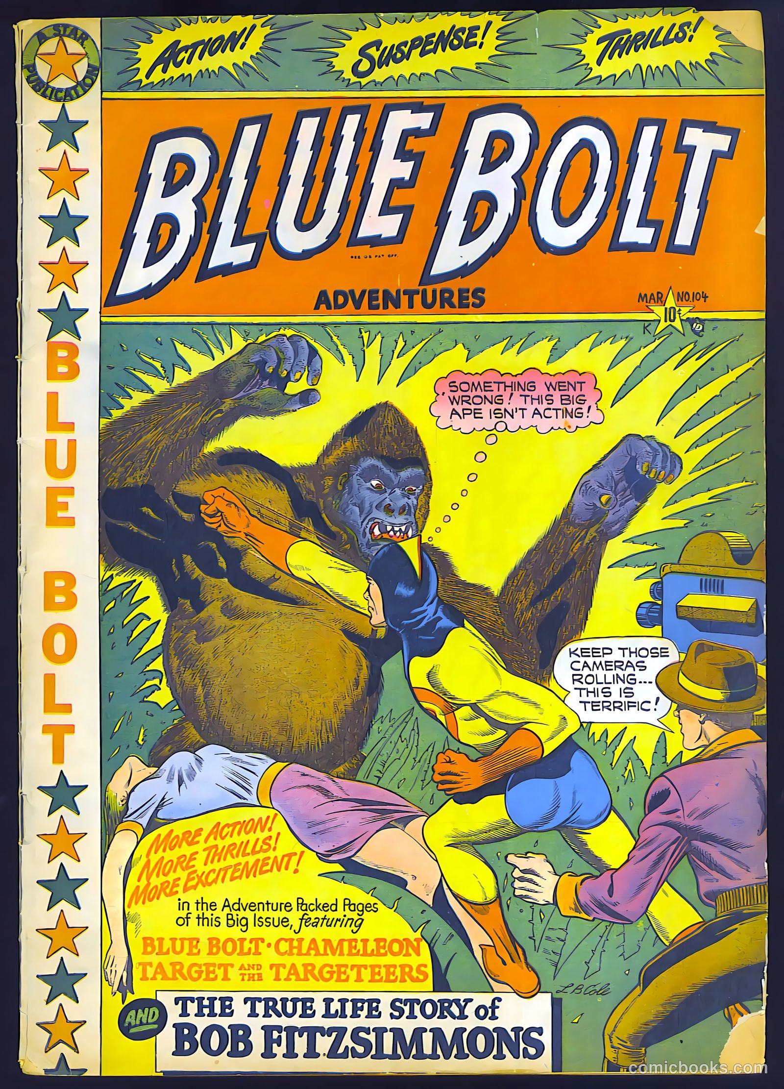 Blue Bolt #104