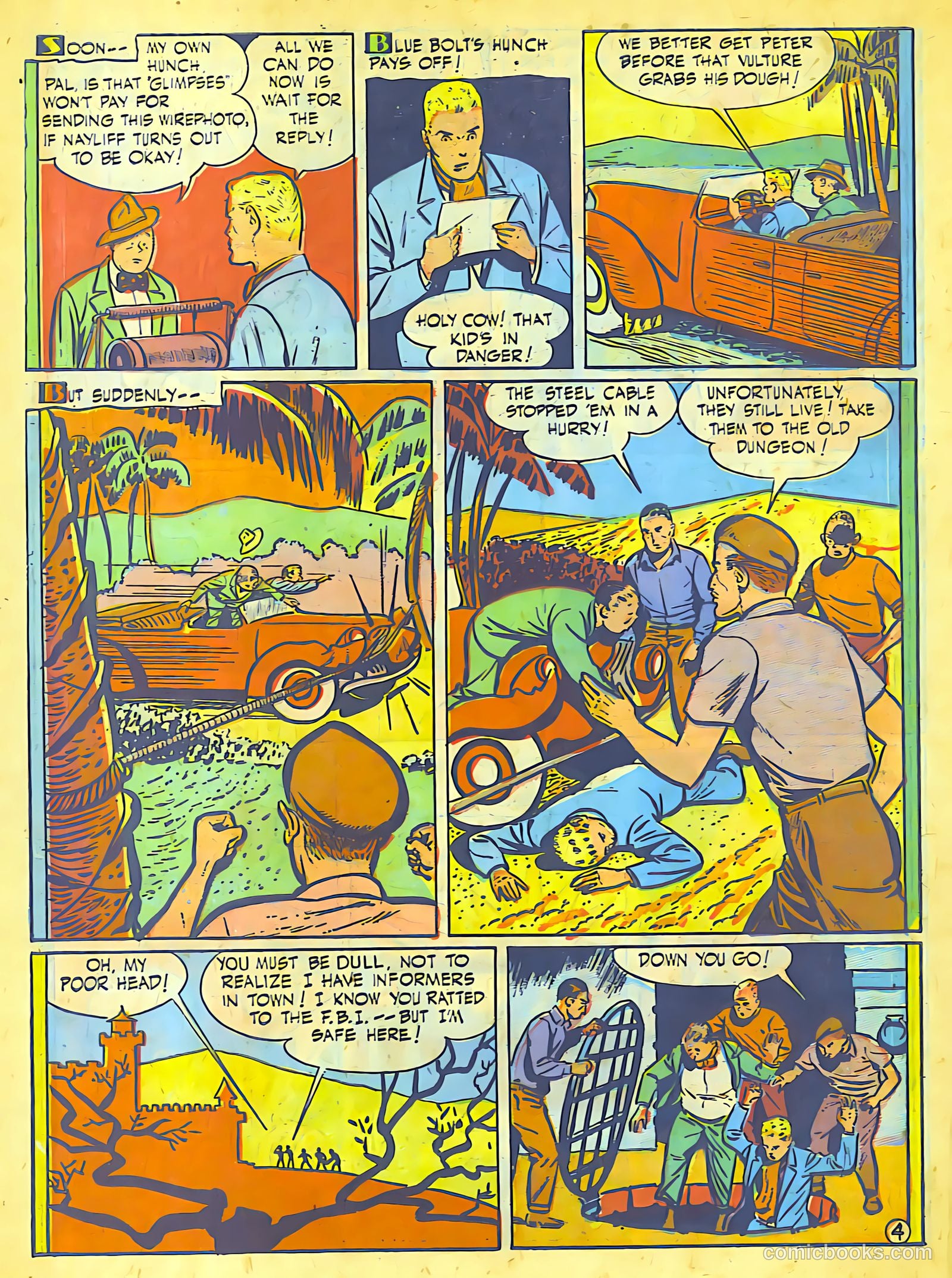 Blue Bolt #104 (1950) — page 6 of 33