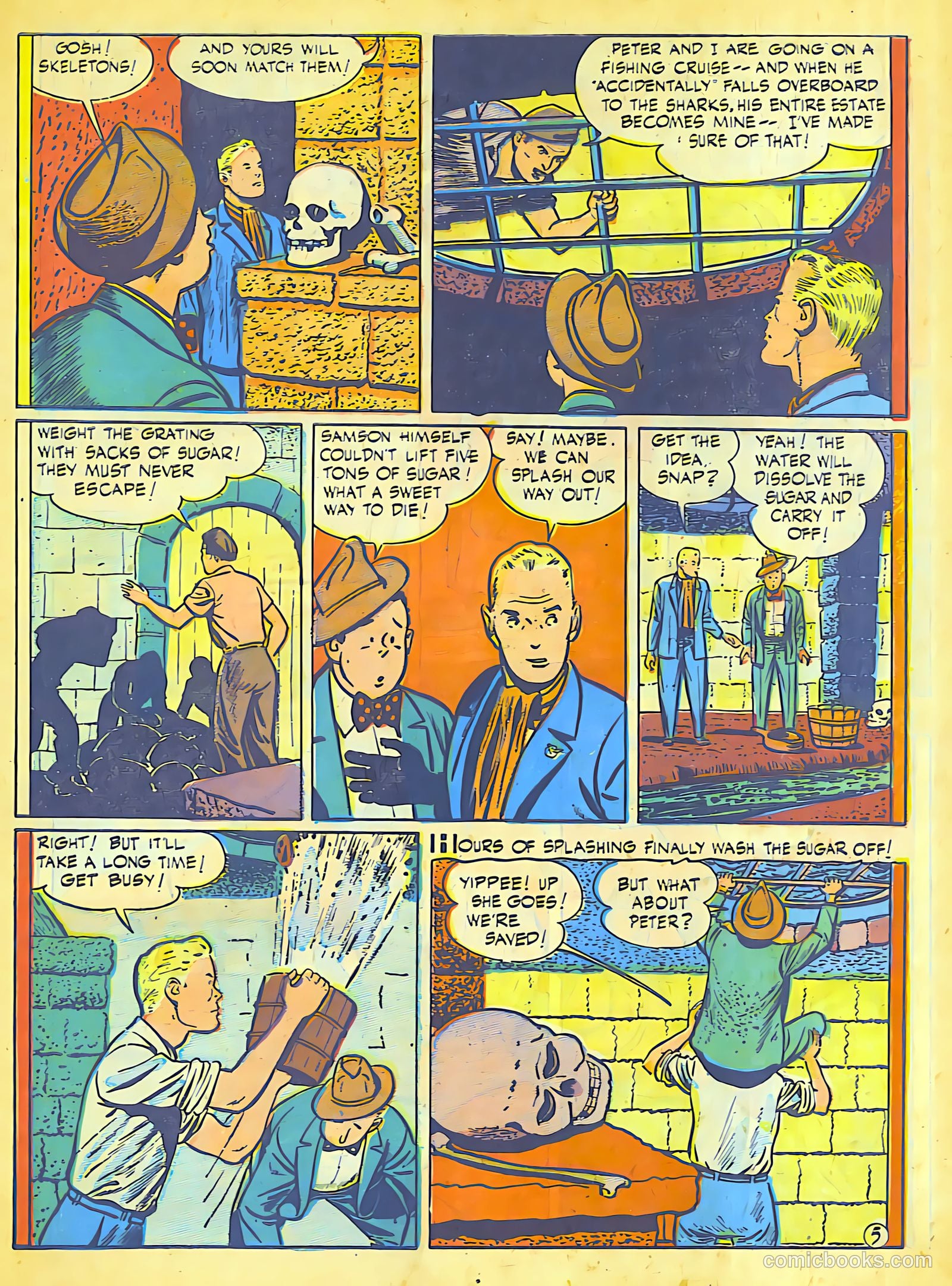 Blue Bolt #104 (1950) — page 7 of 33