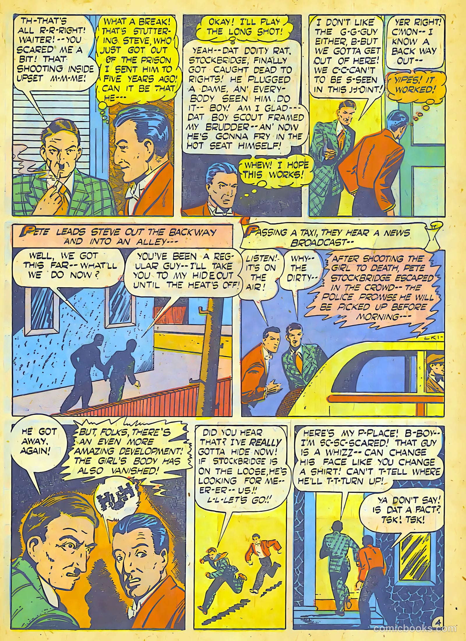 Blue Bolt #104 (1950) — page 12 of 33