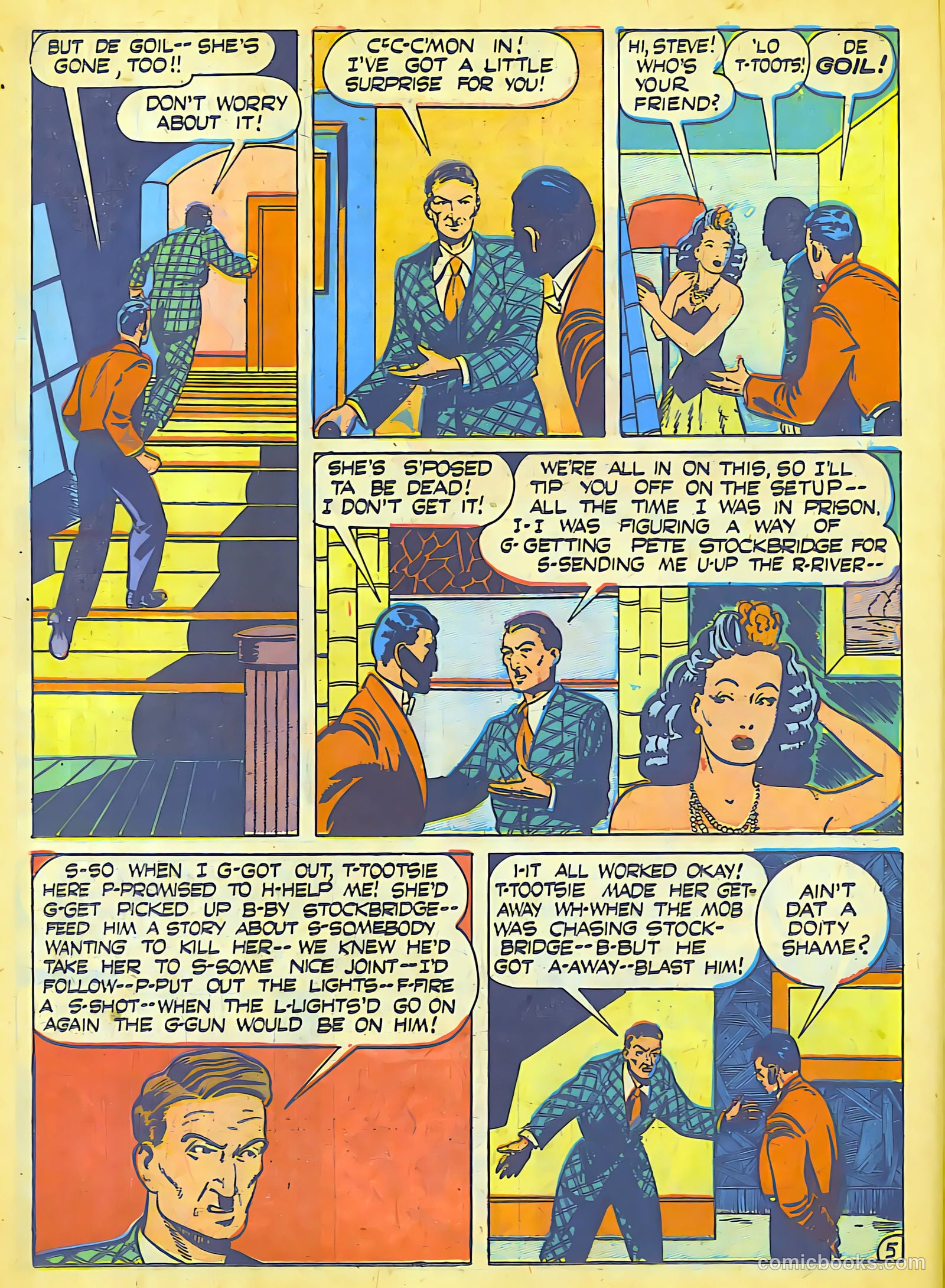 Blue Bolt #104 (1950) — page 13 of 33