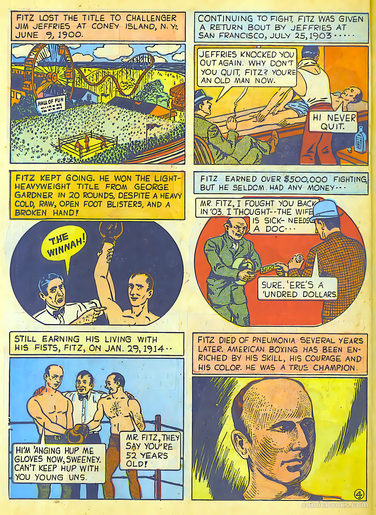 Blue Bolt #104 (1950) — page 21 of 33