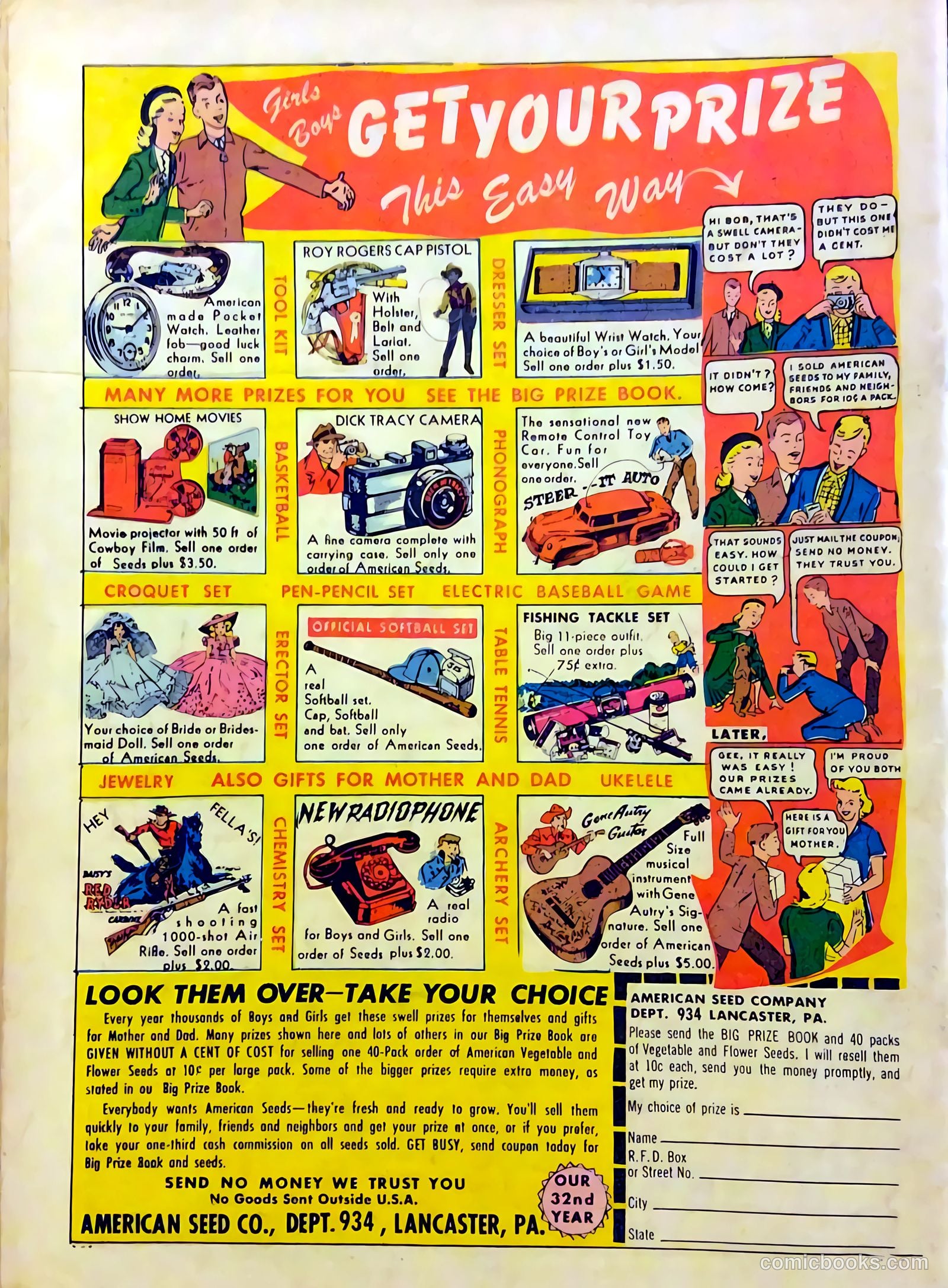 Blue Bolt #104 (1950) — page 33 of 33